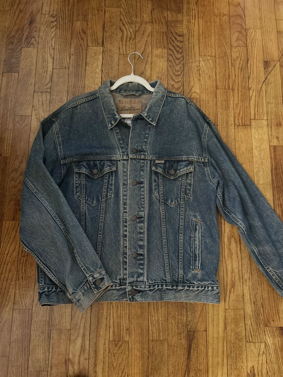 Levi's × Vintage Vintage Levi Jeans Jacket Size US L / EU 52-54 / 3 - 2 Thumbnail