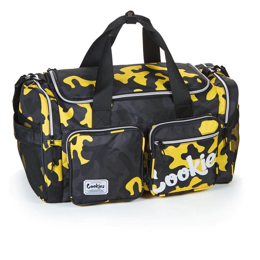 Cookies COOKIES SF Heritage Duffle Bag (YELLOW/BLACK CAMO) Size ONE SIZE - 1 Thumbnail