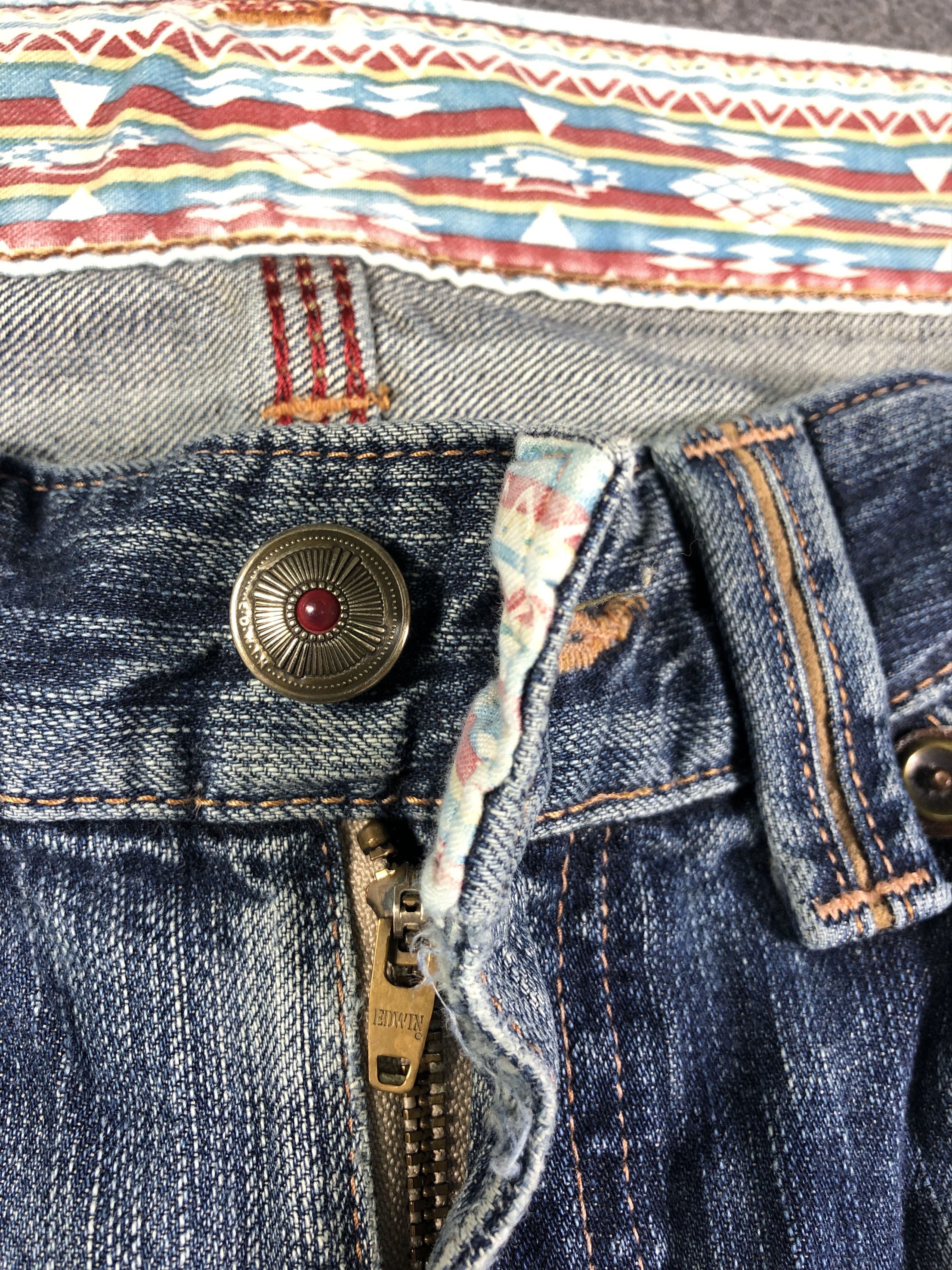Edwin Wash Blue Edwin Denim Jeans 34x31 Size US 34 / EU 50 - 3 Thumbnail