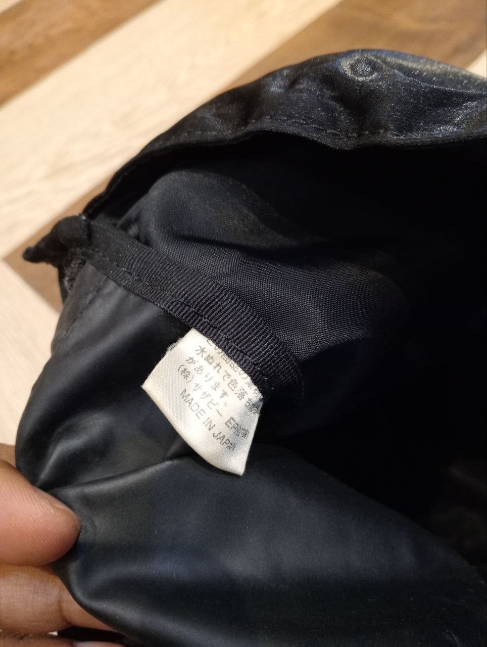 agnes b. VINTAGE AGNES B. VOYAGE BLACK CARGO BACKPACK Size ONE SIZE - 9 Thumbnail