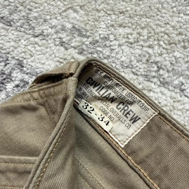 Freewheelers FREEWHEELERS 23SS military green casual trousers Size US 32 / EU 48 - 5 Thumbnail
