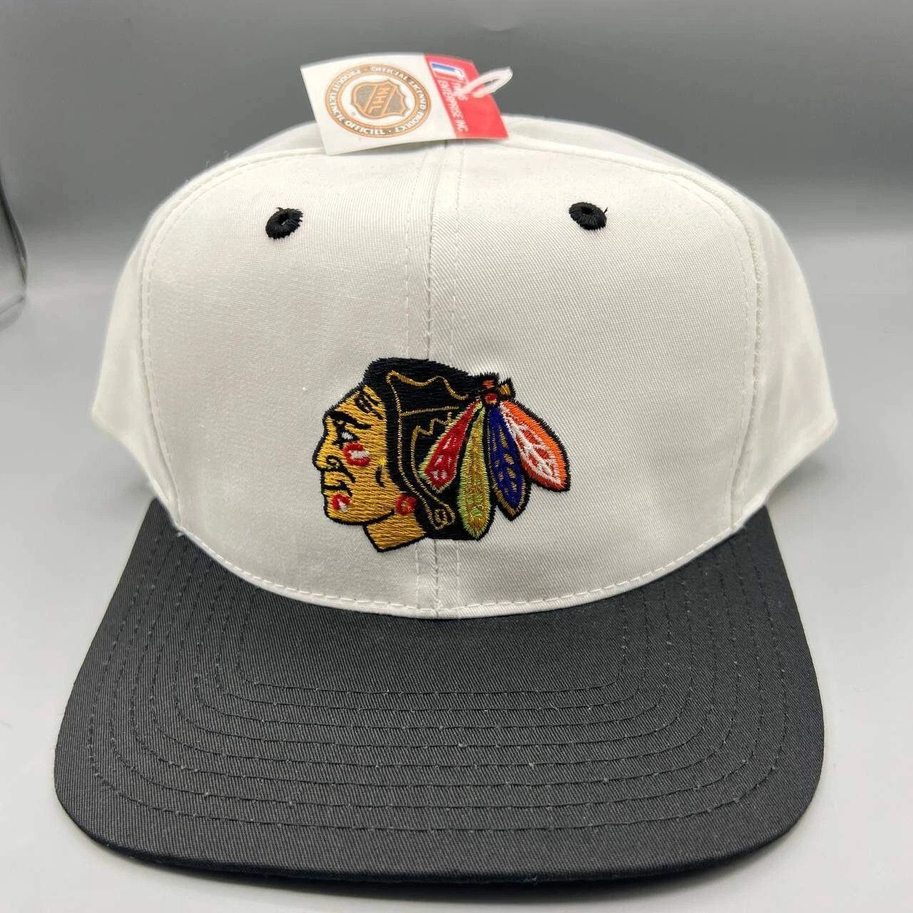 Twins Enterprise Inc. × Vintage Chicago Blackhawks Hat Men Twins Enterprise NHL Snap Back Size ONE SIZE - 1 Thumbnail