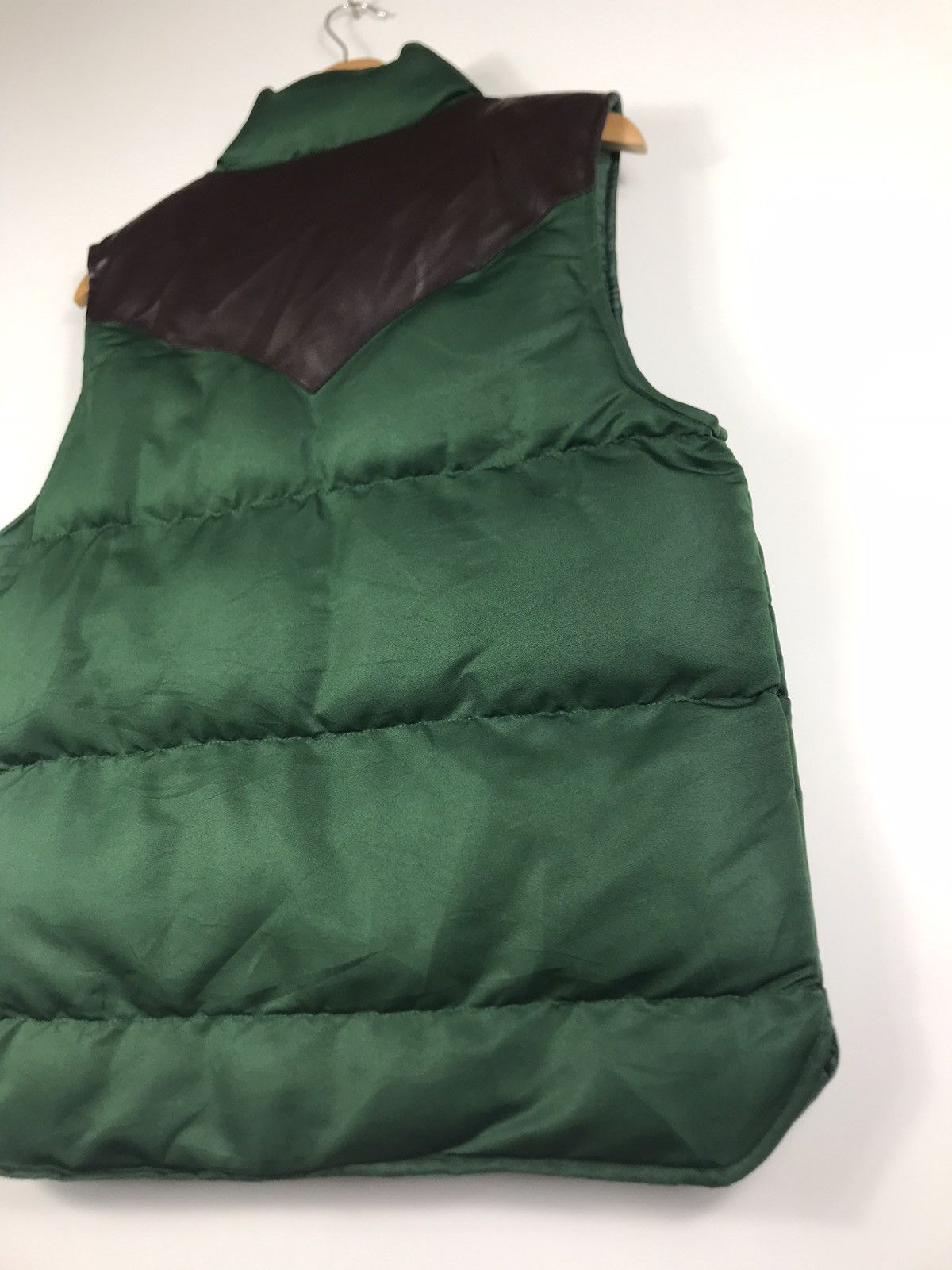 Leather ⚡️Vintage Climle Skin On Top Puffer Vest Jacket Size US L / EU 52-54 / 3 - 15 Thumbnail