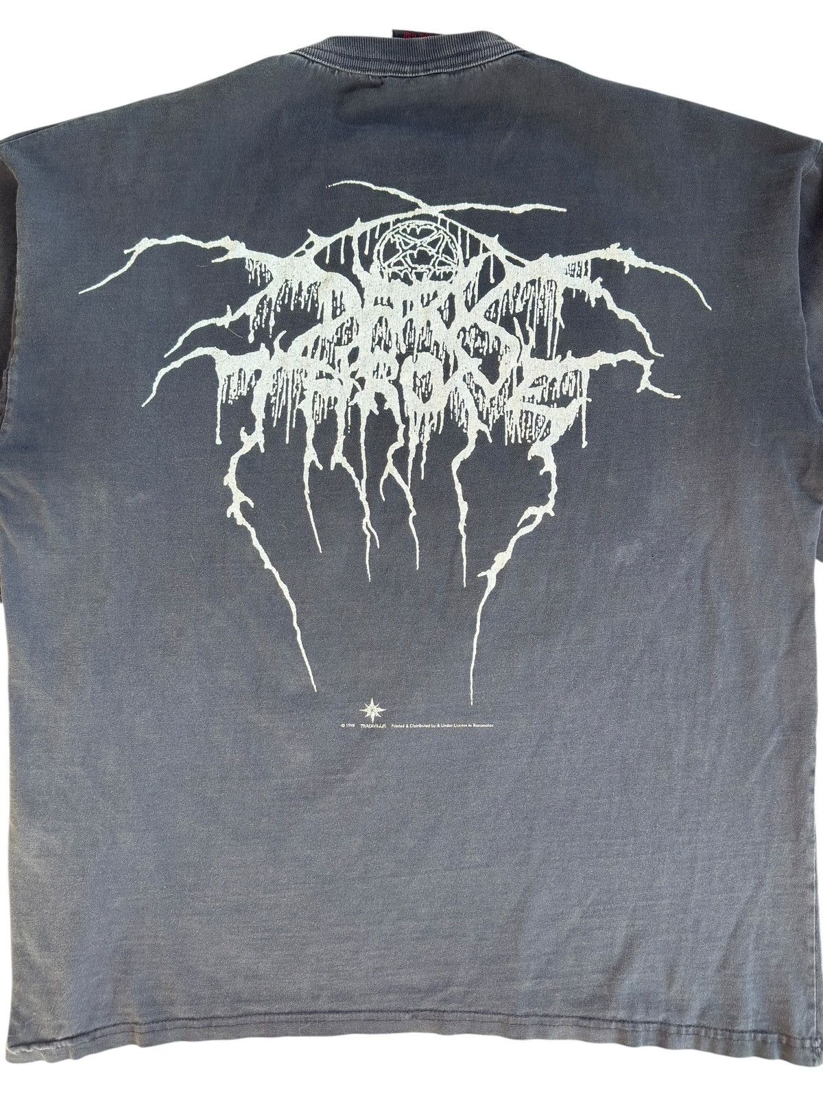 Band Tees RARE Vintage 1998 DARKTHRONE Blaze In The Northern Sky Shirt Size US XL / EU 56 / 4 - 6 Thumbnail