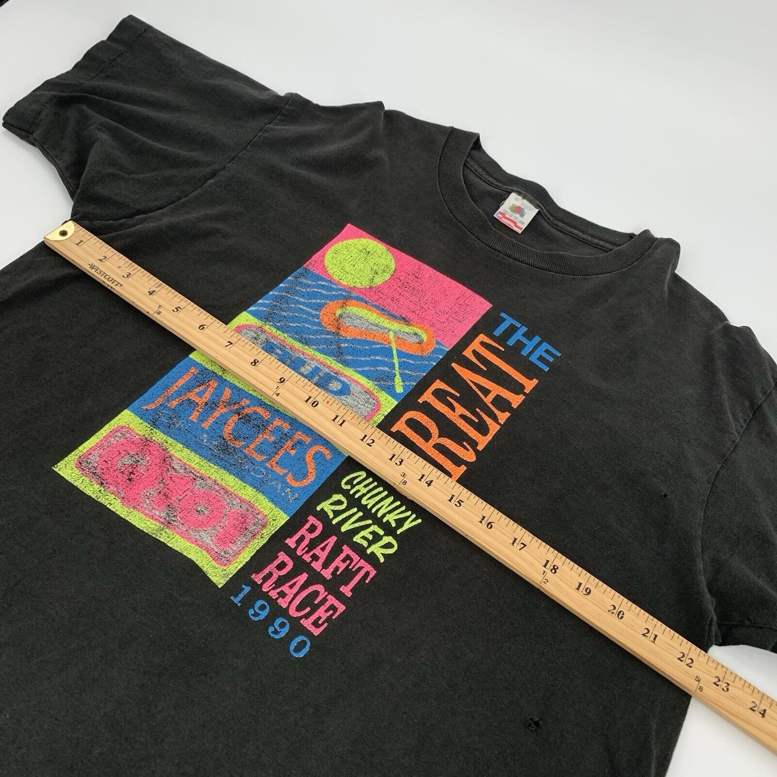 Fruit Of The Loom × Vintage Vintage 1990 Bud Light Beer Promo SS Short Sleeve T-Shirt Size US XL / EU 56 / 4 - 7 Thumbnail