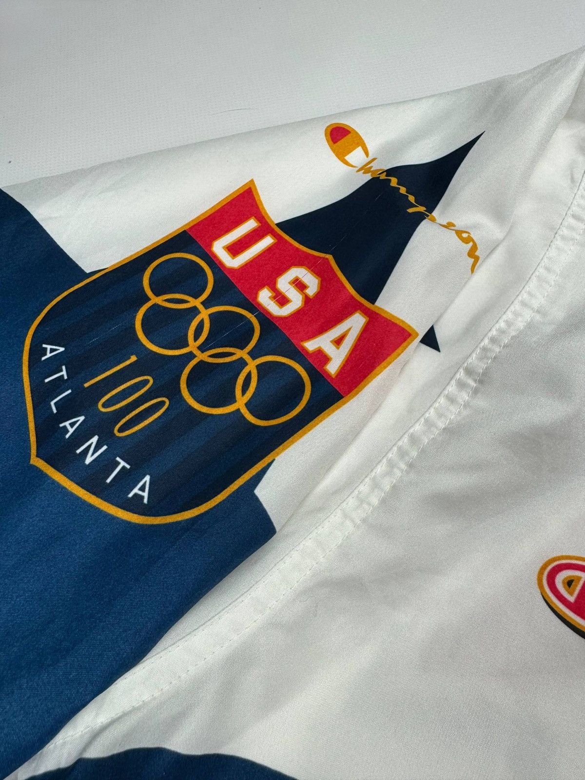 Champion Vintage Champion 1996 USA Olympics Team Jacket Size US L / EU 52-54 / 3 - 3 Thumbnail