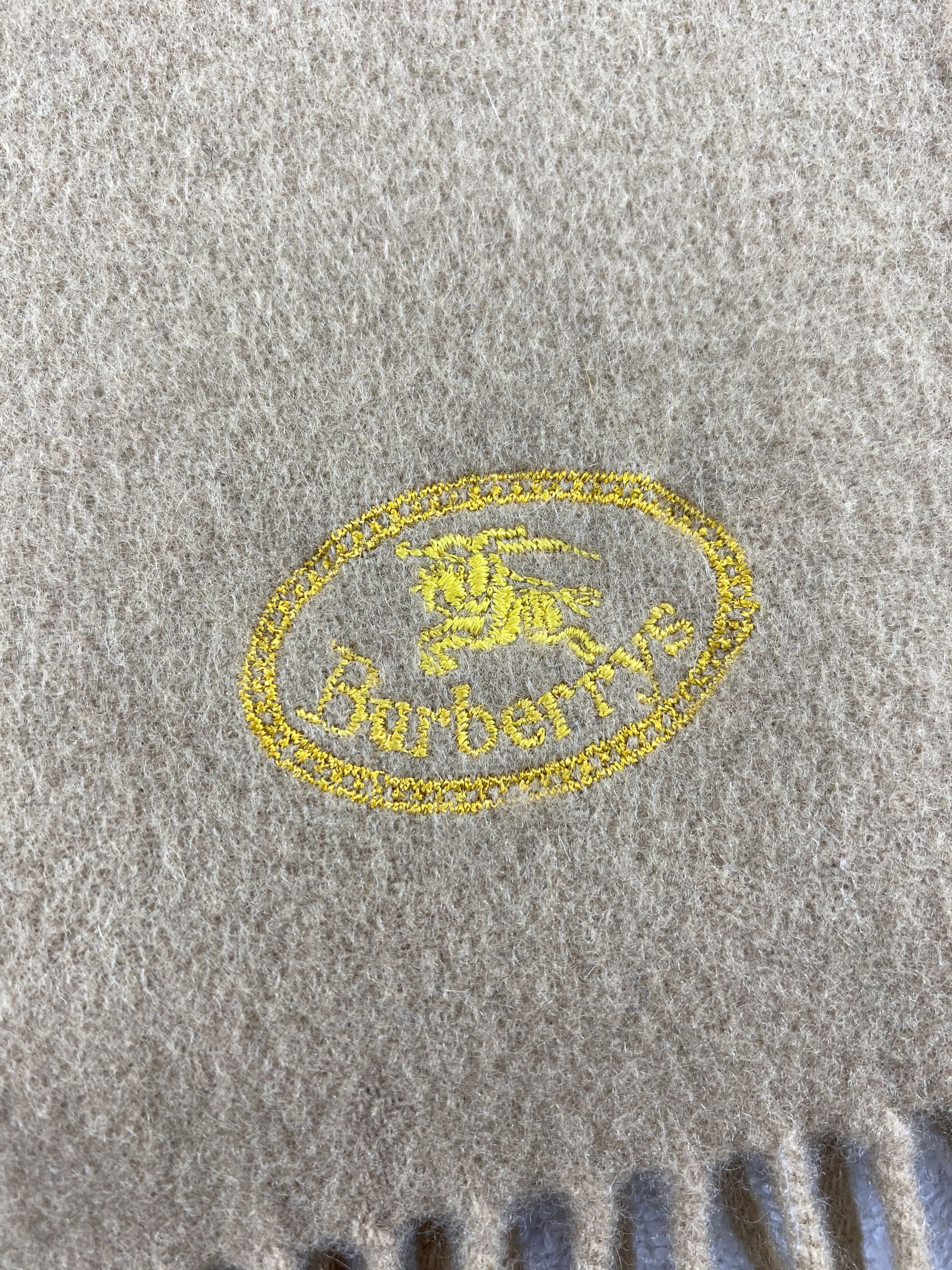 Burberry × Vintage Burberry Scarf / Muffler / Neckwear - WW1726 Size ONE SIZE - 2 Thumbnail