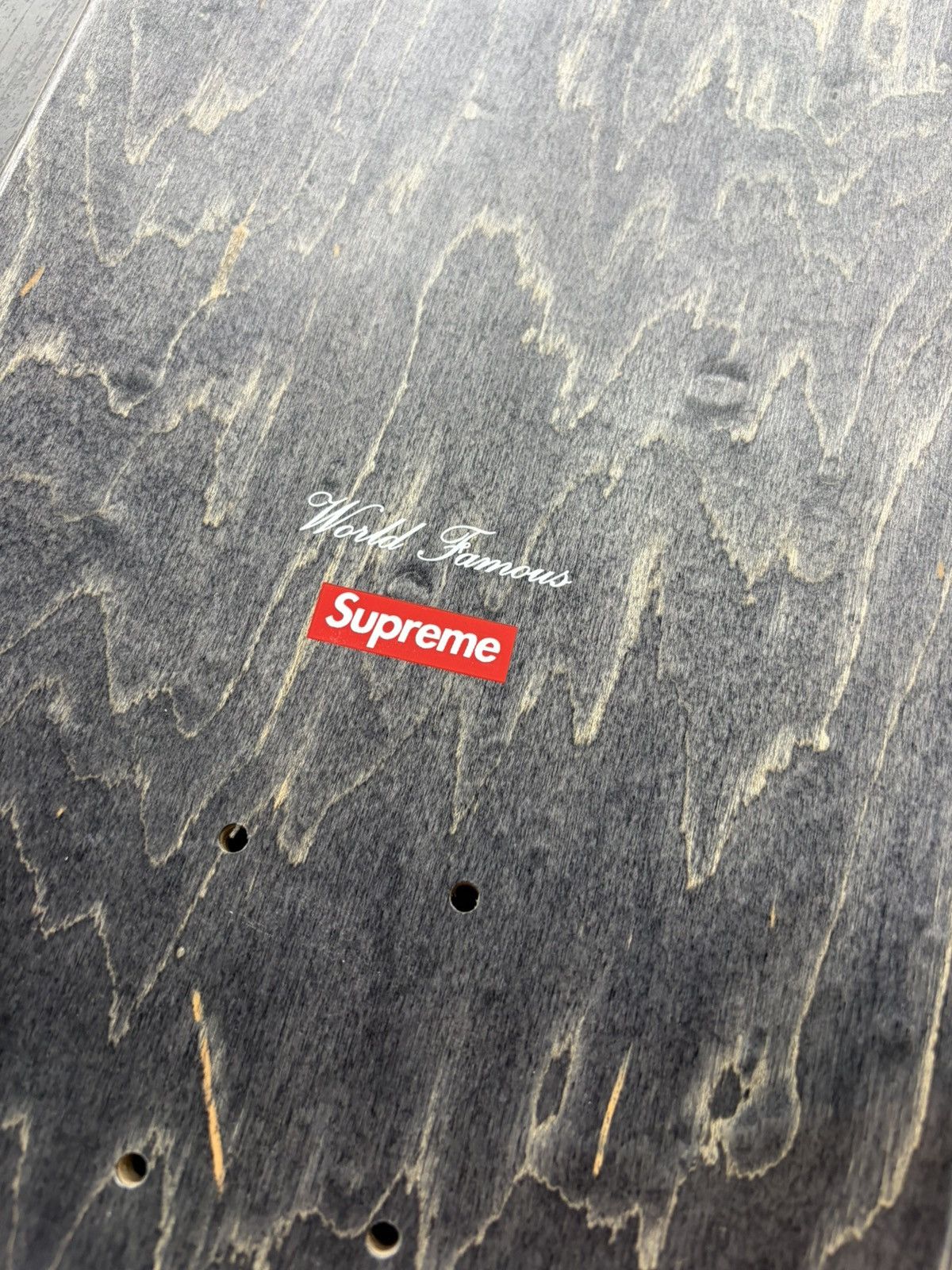 Supreme Supreme Celtic Knot Skateboard Deck Black Size ONE SIZE - 6 Thumbnail