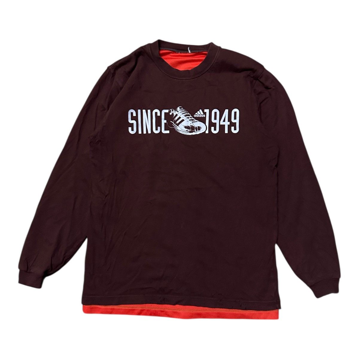 Adidas Adidas long sleeved crewned Size US M / EU 48-50 / 2 - 2 Thumbnail