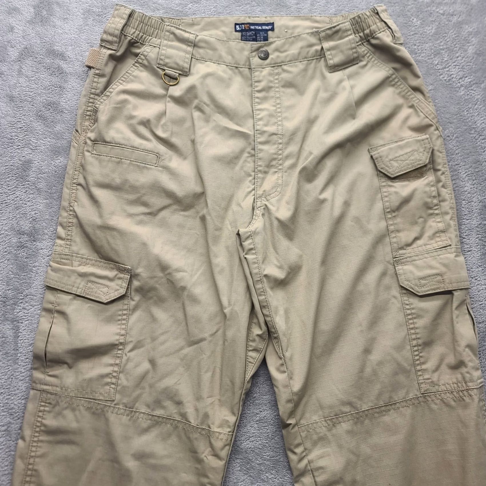 Vintage 5.11 Tactical Cargo Pants Mens 34x34 TDU Relaxed Fit Ripstop Work Combat Pants Shirt? Size US 34 / EU 50 - 2 Thumbnail
