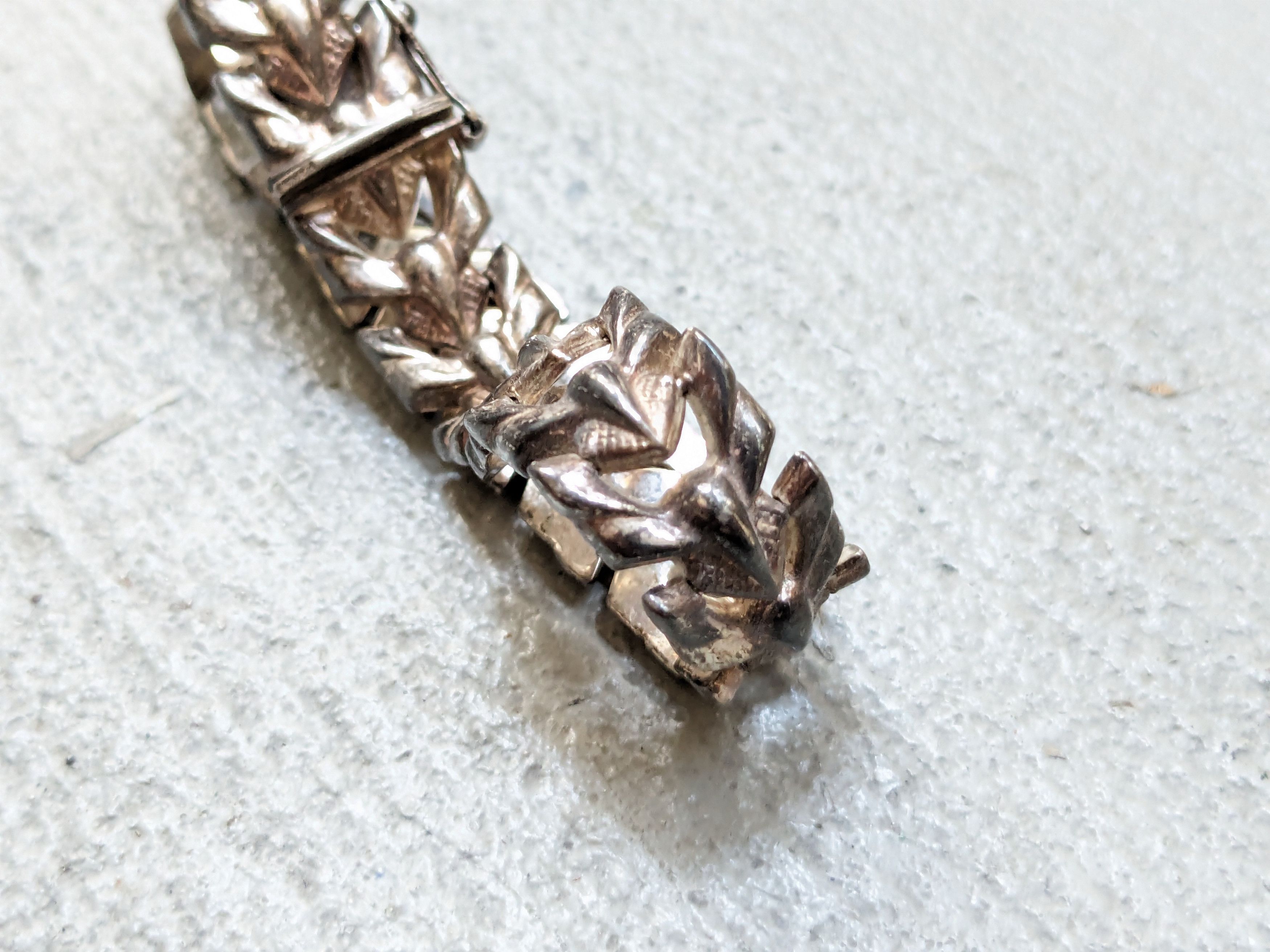 Jewelry Vintage Sterling Silver Bracelet Milor 7.25" Italy Modern Size ONE SIZE - 4 Thumbnail