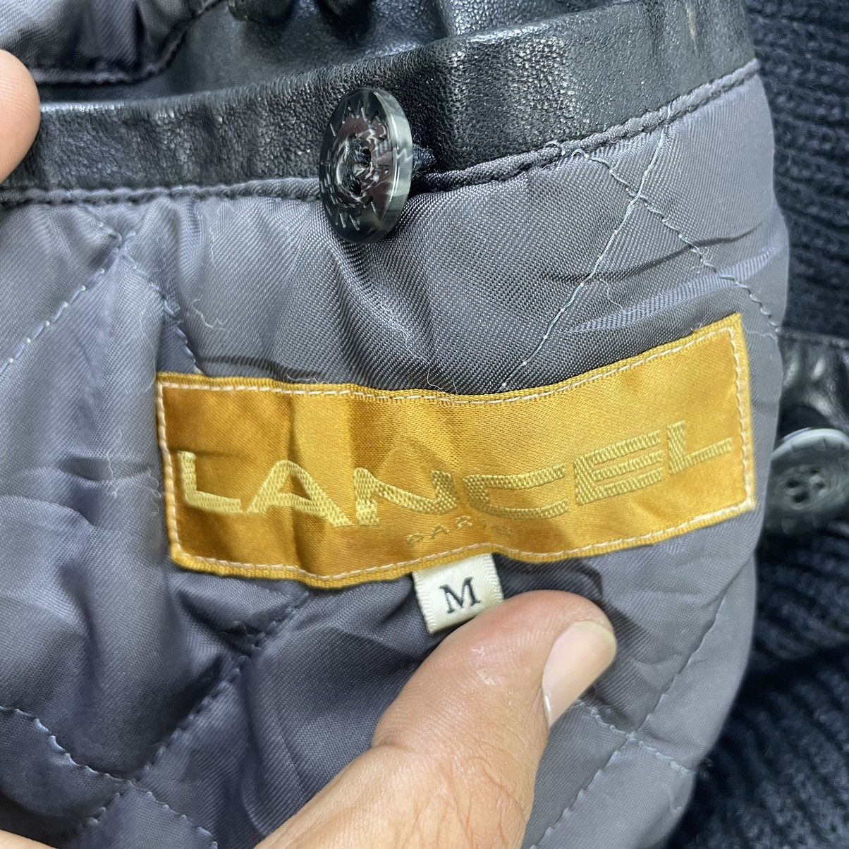 Japanese Brand × Lancel × Vintage Vintage Lancel Leather Jacket Size US M / EU 48-50 / 2 - 6 Thumbnail