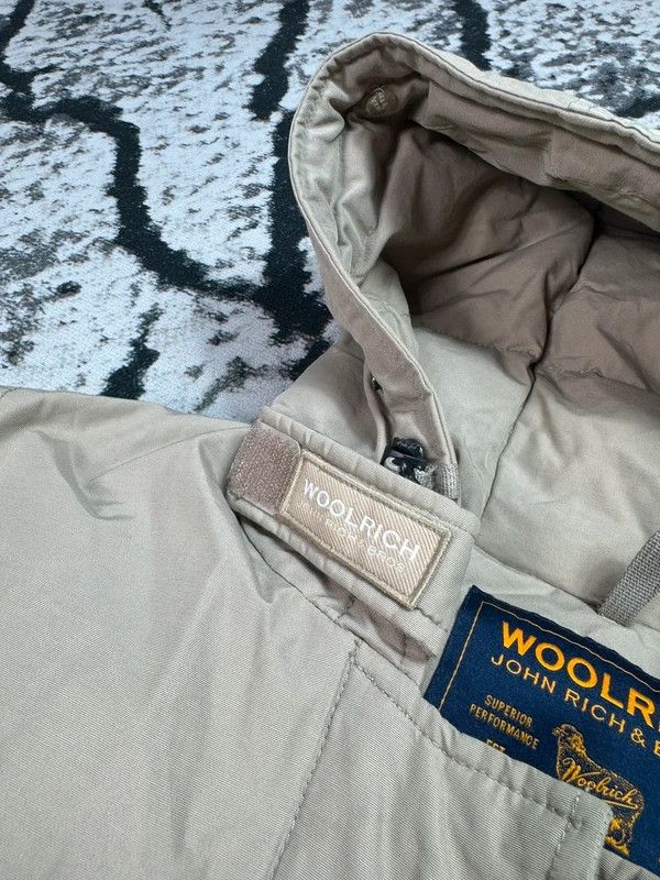 Other Beige Woolrich winter parka jacket with M logo Size M / US 6-8 / IT 42-44 - 4 Thumbnail