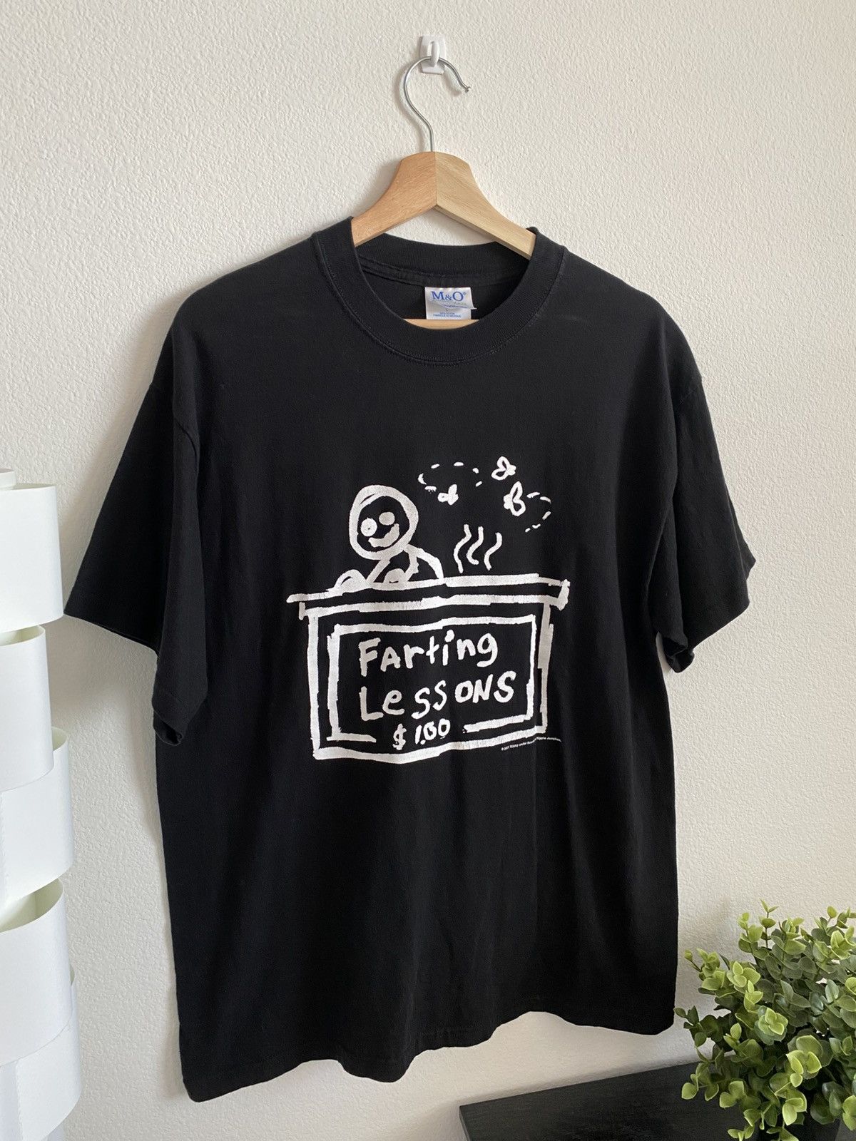 Vintage Vintage 00s Farting Lessons Funny Tee Size US L / EU 52-54 / 3 - 2 Thumbnail
