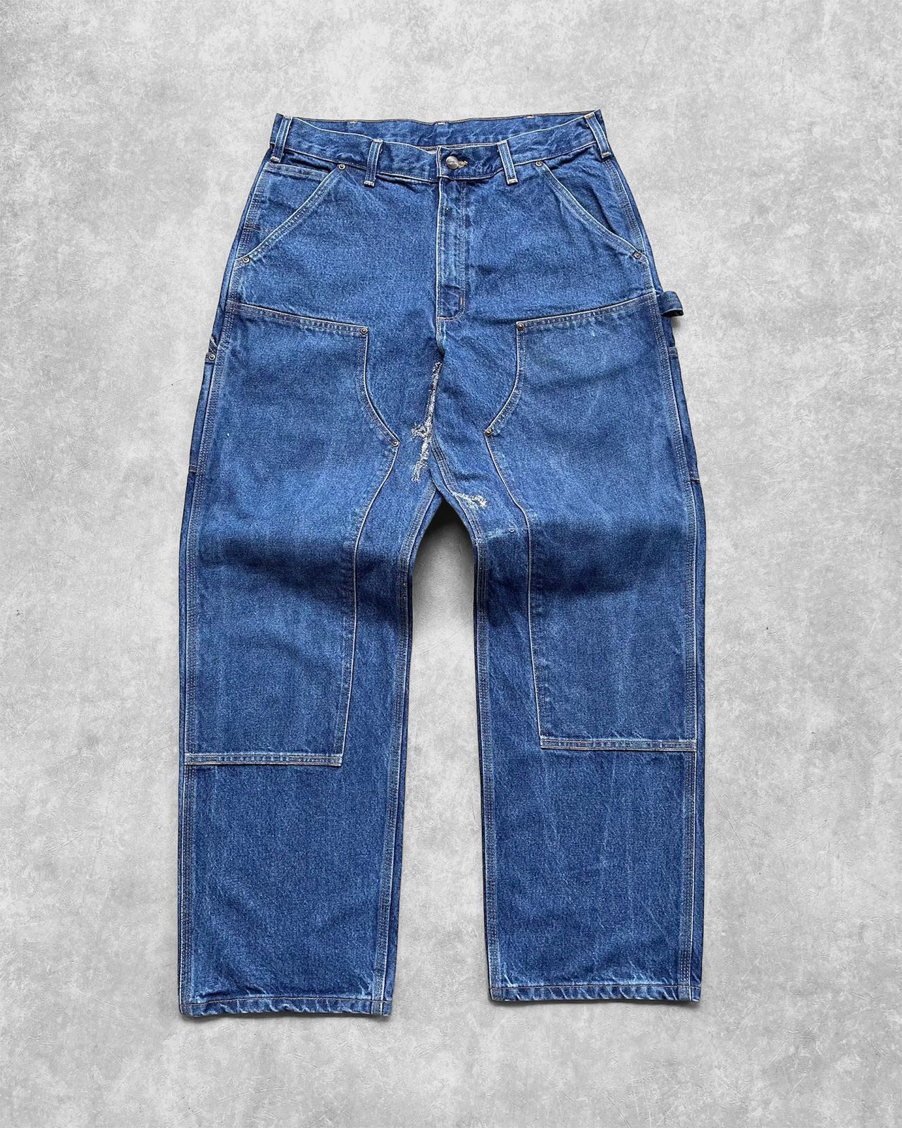 Carhartt Darkstone Carhartt Double Knee Pant B73-DST Size US 35 - 1 Thumbnail