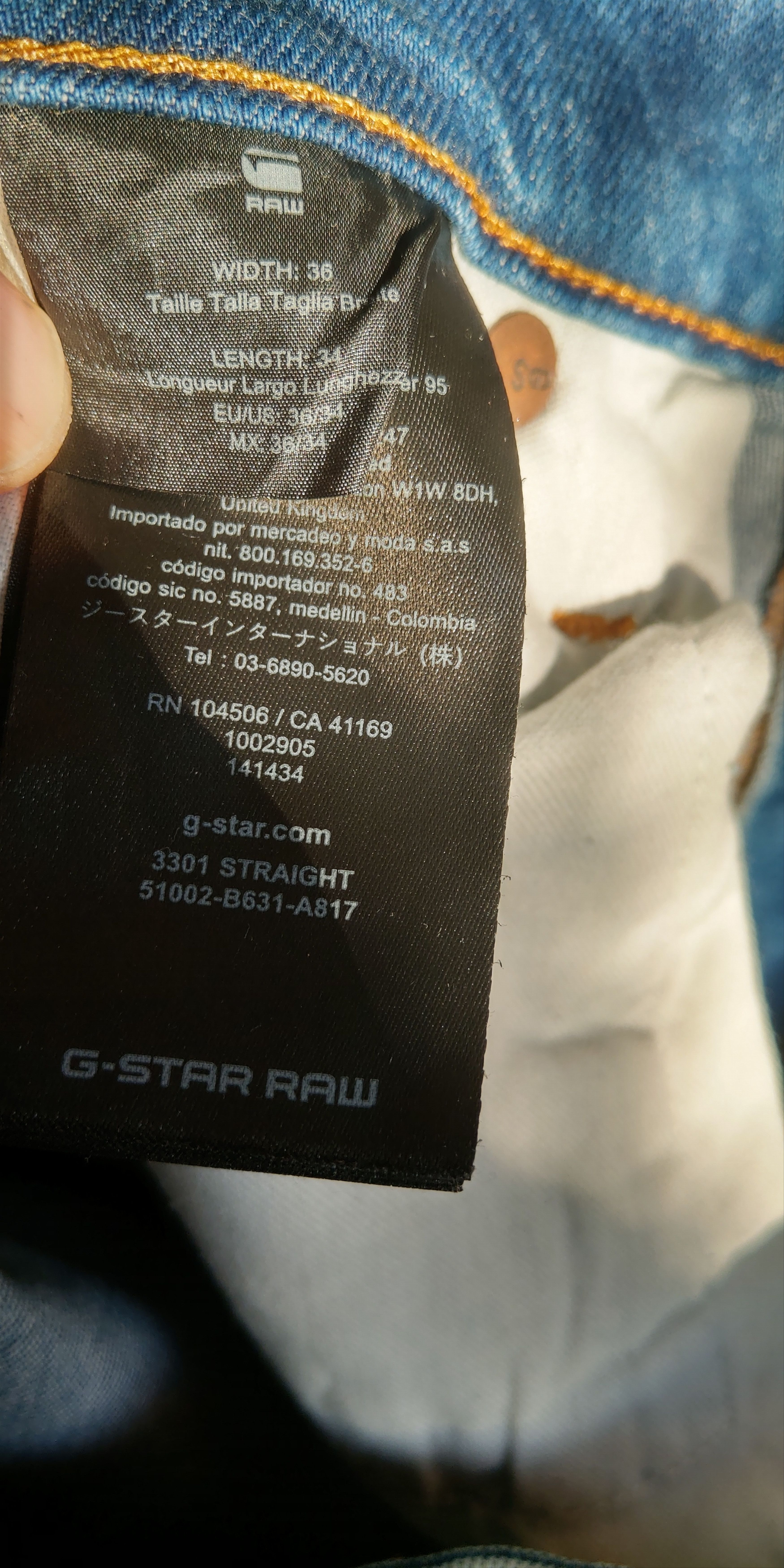 G-Star G-STAR Flared Pants Raw Baggy Denim Goth GS RAW Size US 36 / EU 52 - 11 Thumbnail