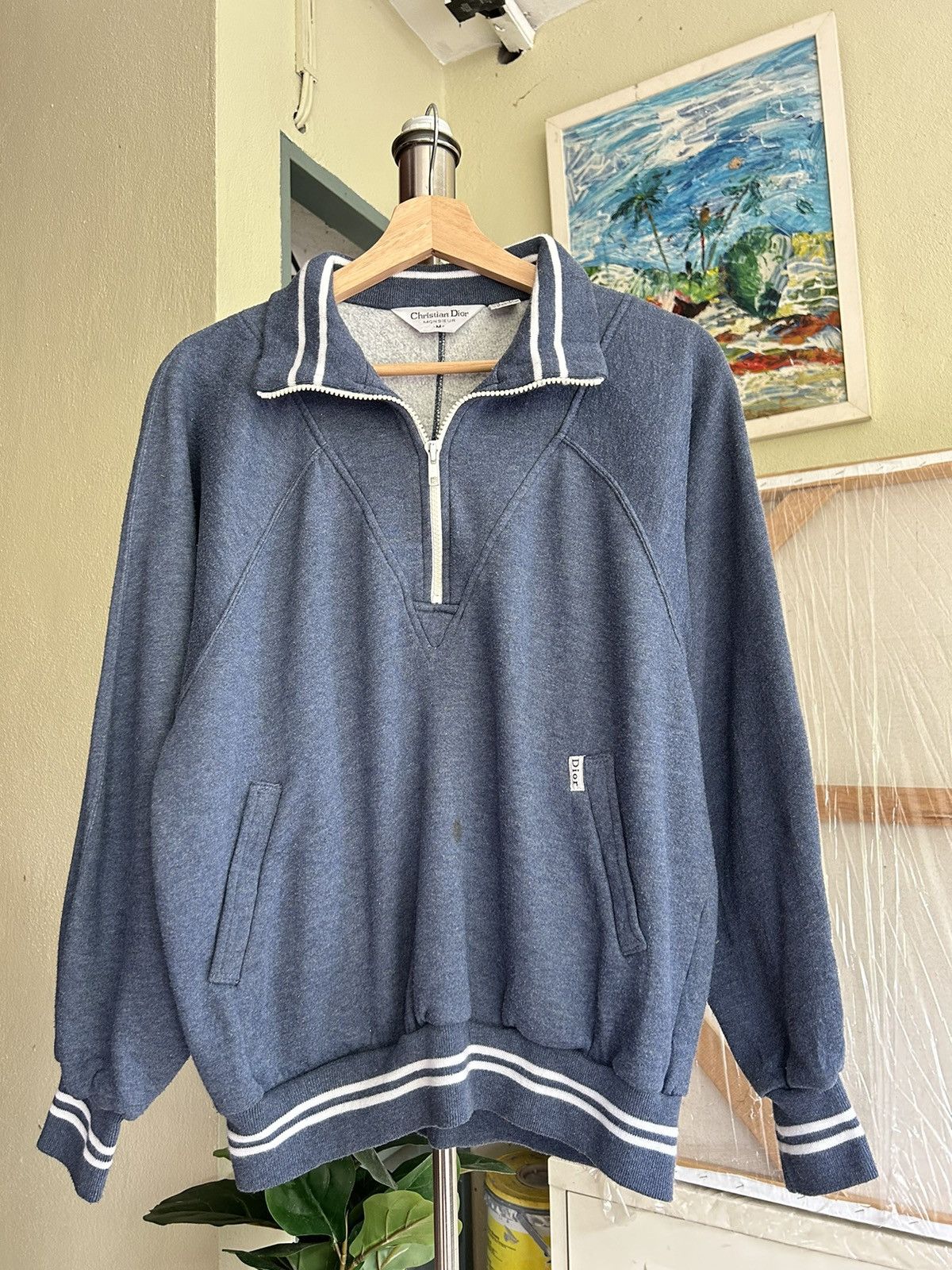 Christian Dior Monsieur Half Zipper Christian Dior Size US M / EU 48-50 / 2 - 1 Thumbnail