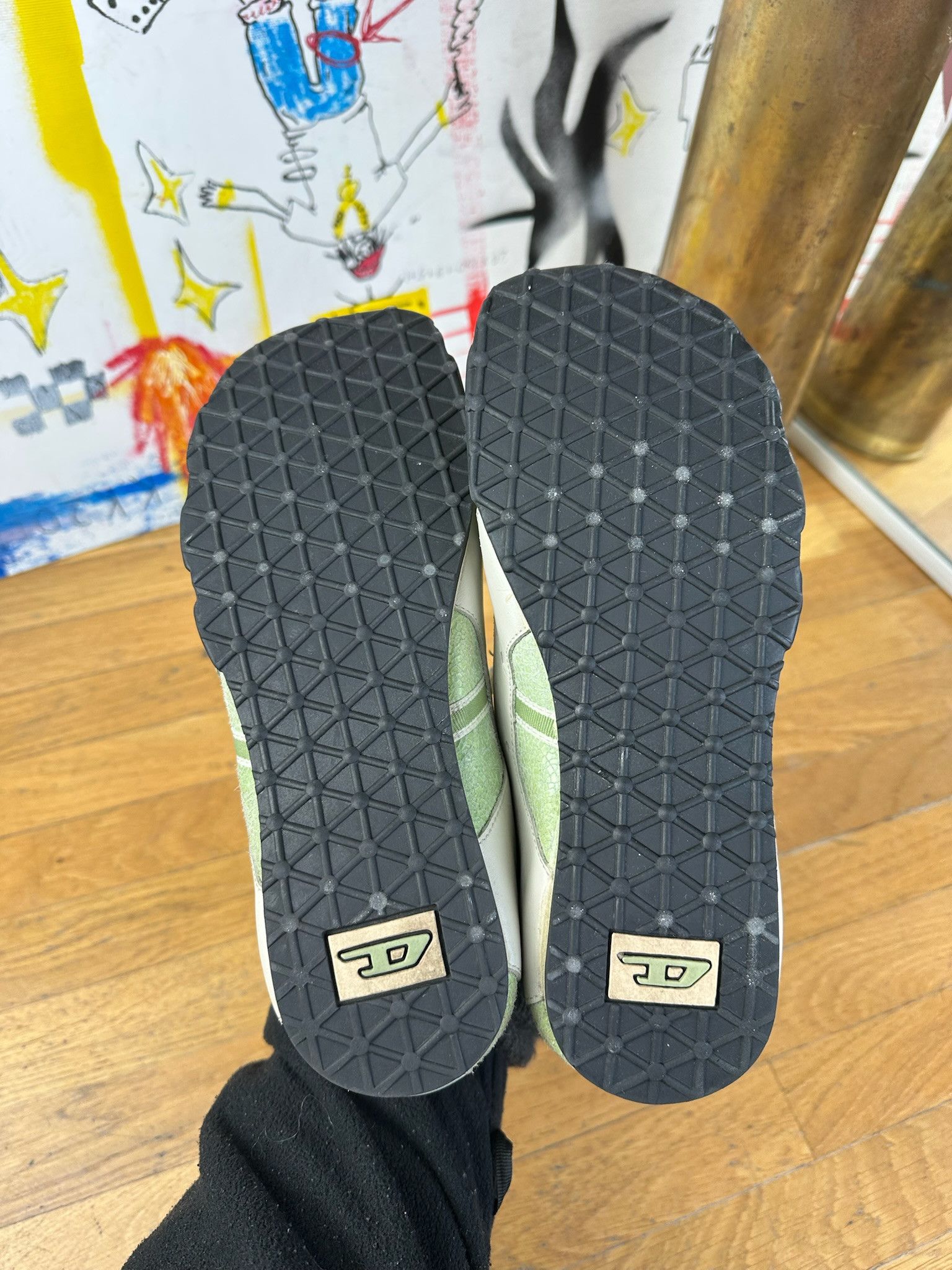 Diesel VINTAGE RARE DIESEL SNEAKERS 90s Y2K Size US 7 / IT 37 - 2 Thumbnail