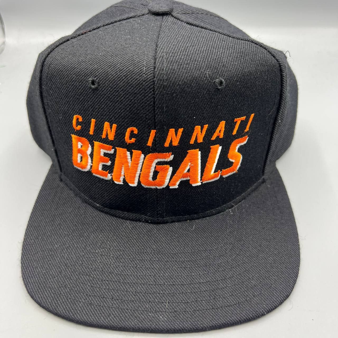 New Era × Vintage Cincinnati Bengals Hat Men New Era Pro Model Snap Back Wool Size ONE SIZE - 1 Thumbnail