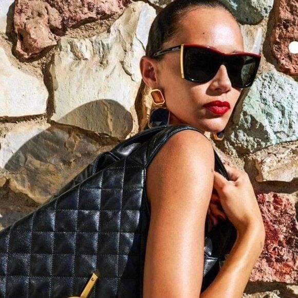 Saint Laurent Paris New Saint Laurent SL539 PALOMA 001 Sunglasses - Black Fram Size ONE SIZE - 4 Thumbnail