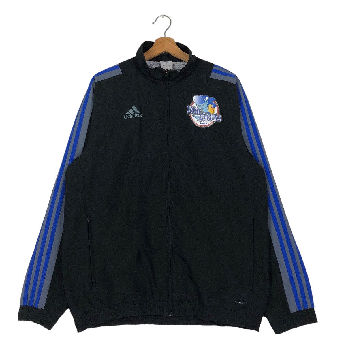 Adidas 🔥Vintage Jacket Adidas Big Logo Shimuza Cooperation Racing Size US M / EU 48-50 / 2 - 1 Thumbnail