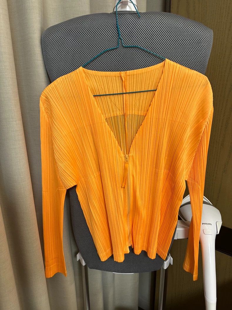 Issey Miyake Issey Miyake Pleats Please Zip Cardigan - dmc Size US M / EU 48-50 / 2 - 1 Thumbnail