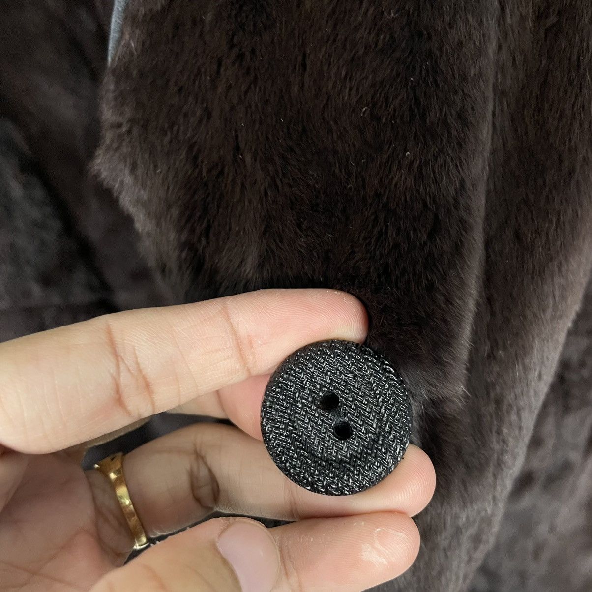 Japanese Brand Fur Nakamura Texture Colar Fur Jacket Size S / US 4 / IT 40 - 16 Thumbnail
