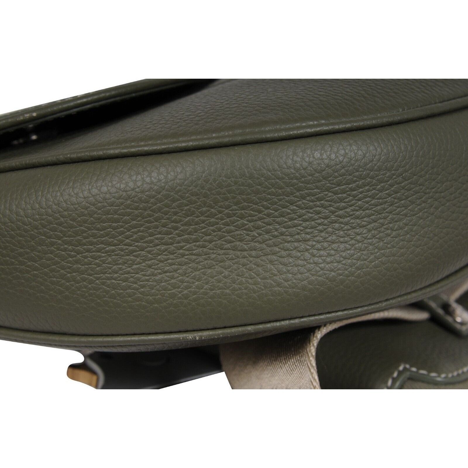 Dior Saddle Bag Green Leather Cargo Crossbody Travel Size ONE SIZE - 14 Thumbnail
