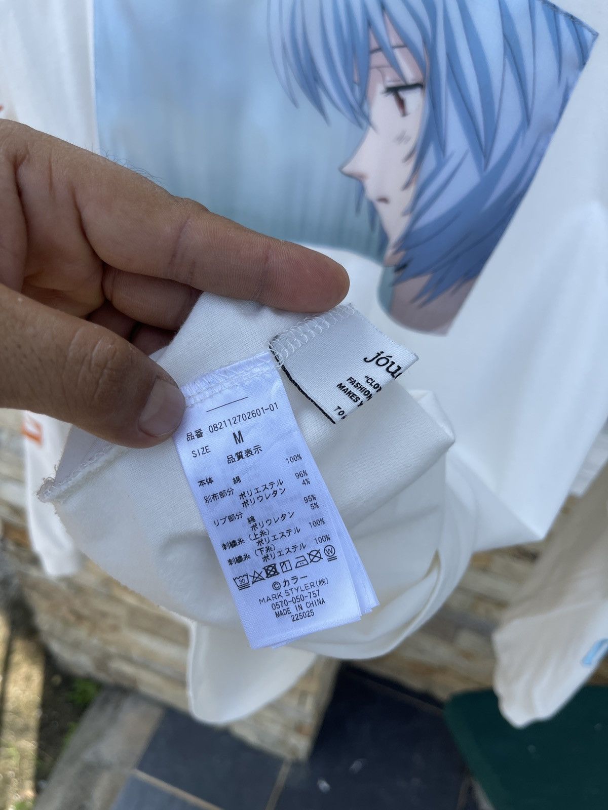 Anime Last Drop🔥Rare🔥Vintage Evangelion Zipper Long Sleeve T-Shirt Size US L / EU 52-54 / 3 - 9 Thumbnail