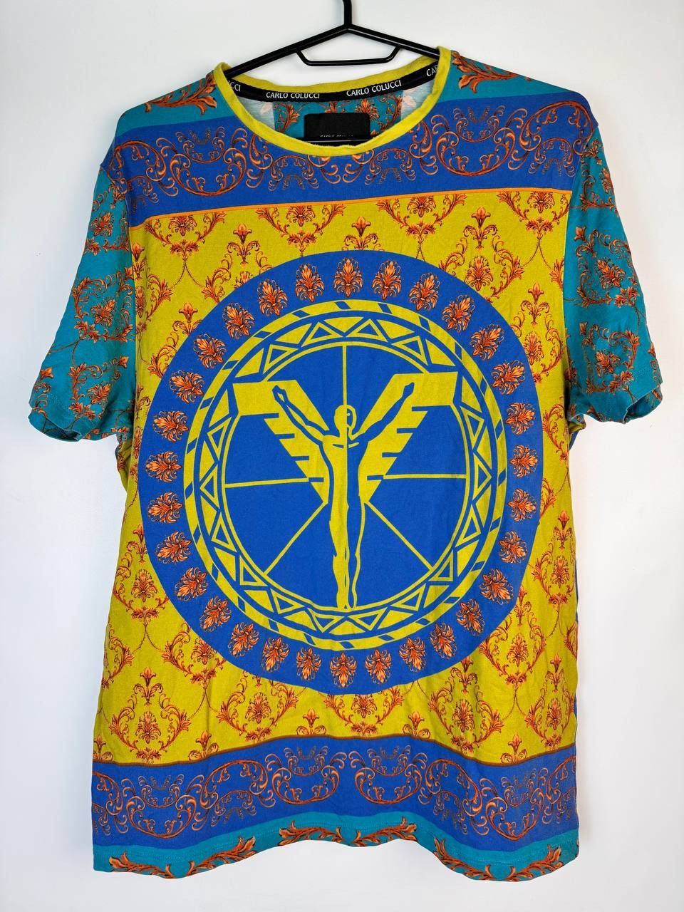 Carlo Colucci Carlo Colucci Mens T-shirt Multicolor Size M Size US M / EU 48-50 / 2 - 1 Thumbnail