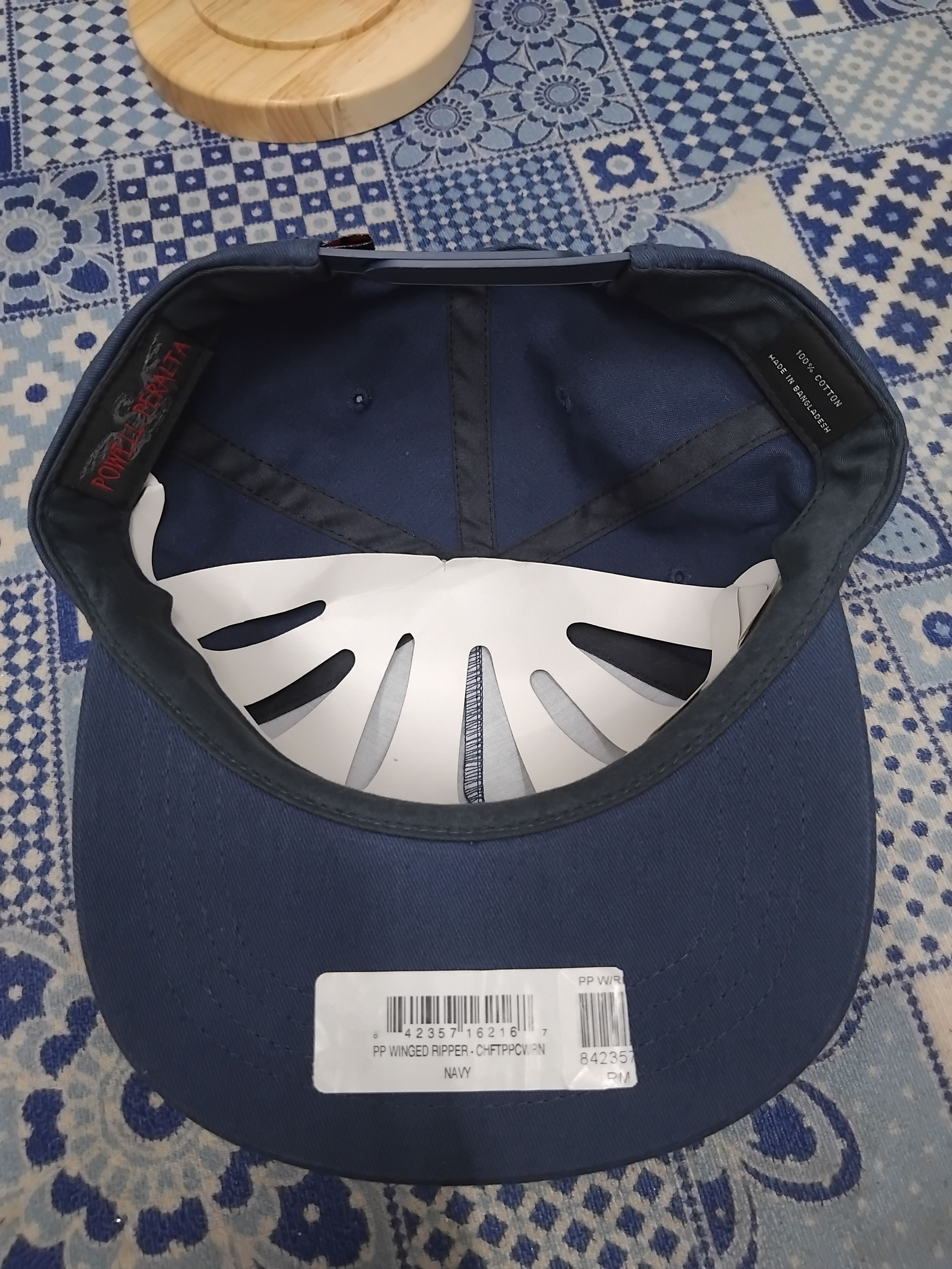 Powell Peralta Powell Peralta Navy Blue skull winged cap Size ONE SIZE - 4 Thumbnail