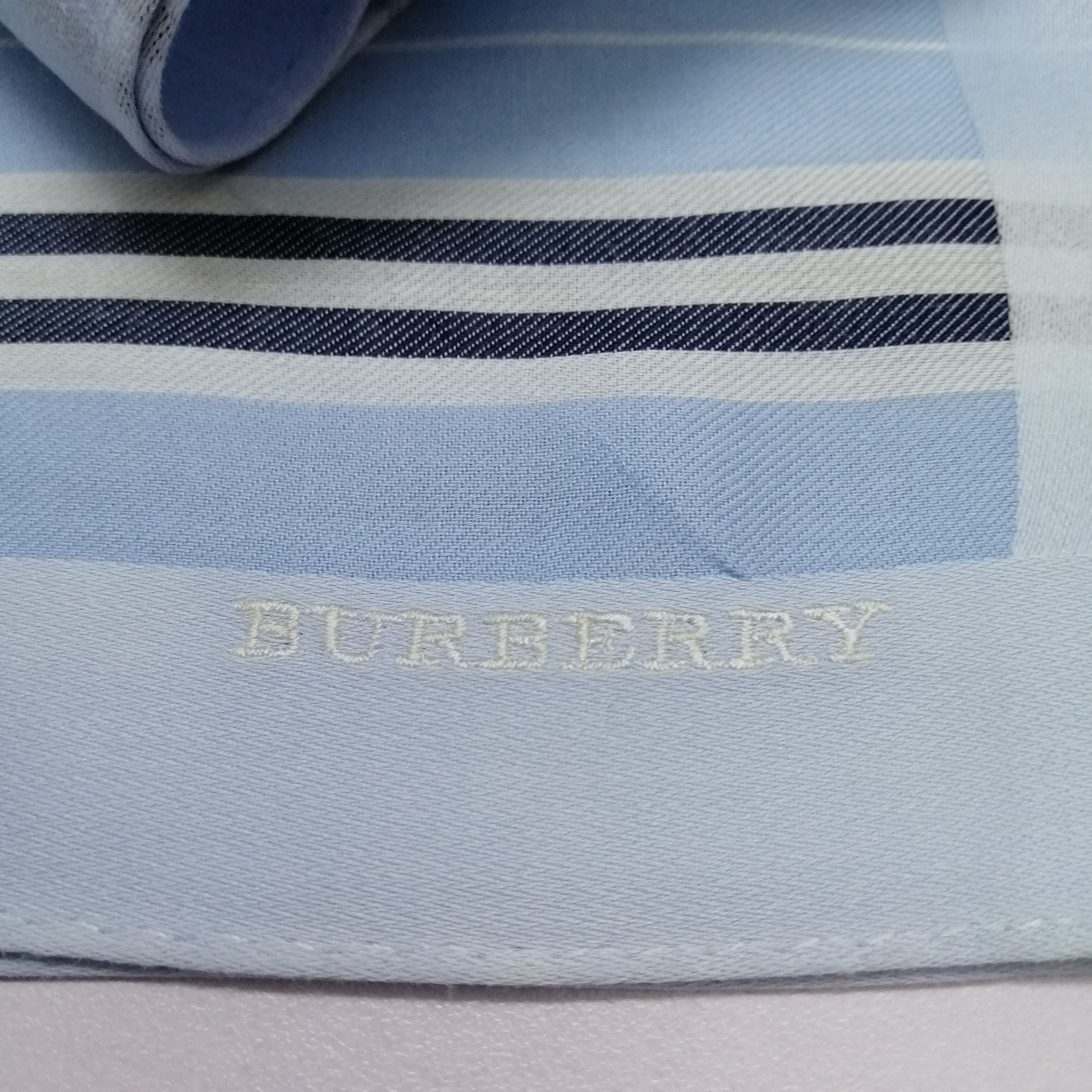 Burberry × Vintage Burberry Handkerchief/Neckerchief/Bandana-KD2371 Size ONE SIZE - 4 Thumbnail