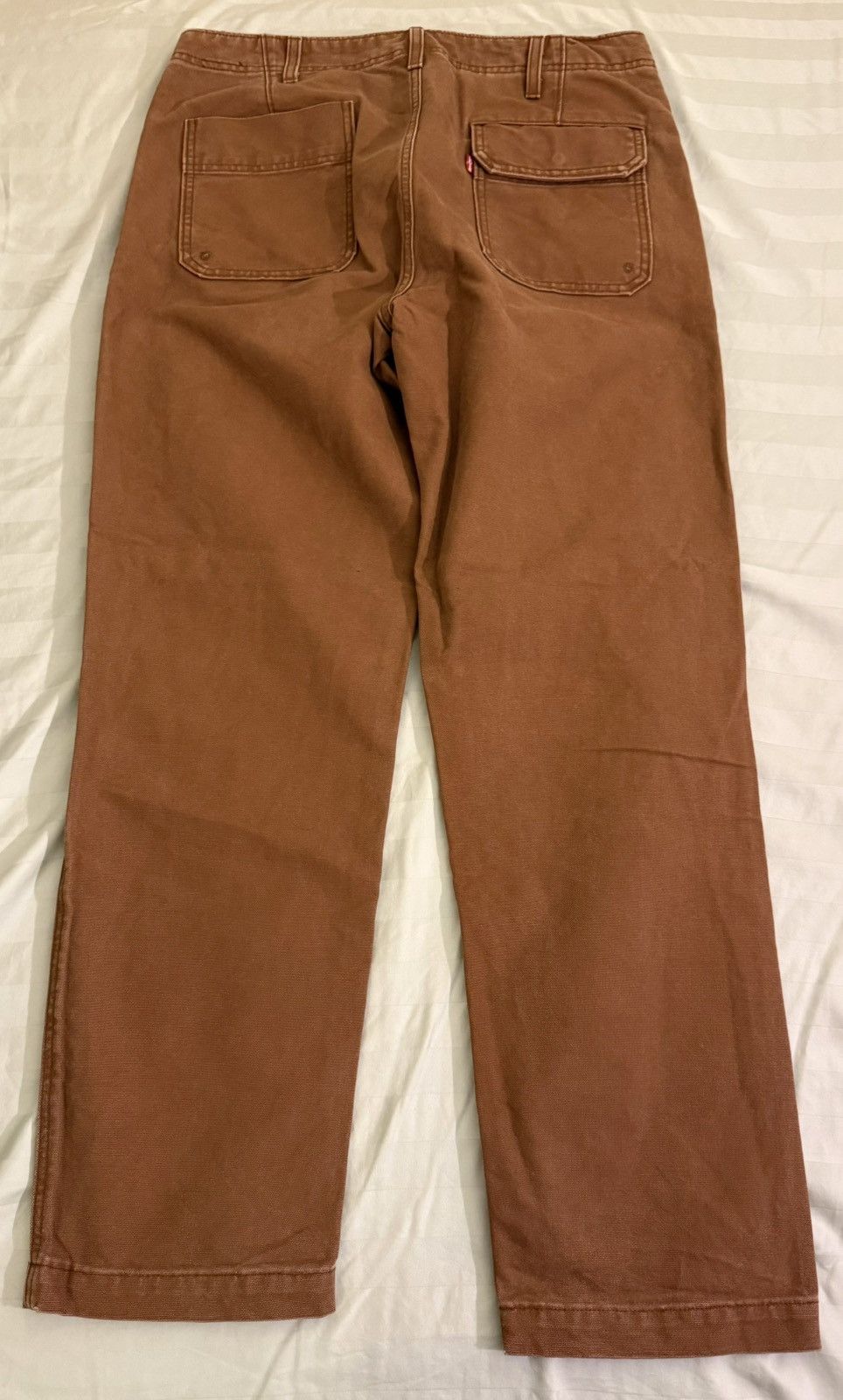 Levi's LEVIS PREMIUM Chore Utility Pants Canvas Brown 34 Size US 34 / EU 50 - 2 Thumbnail