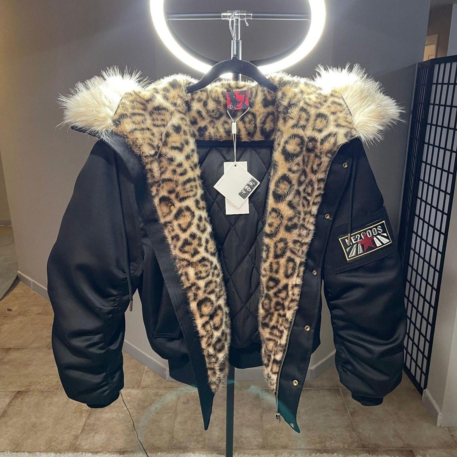 If Six Was Nine × Japanese Brand Leopard Cheetah Fur Lined