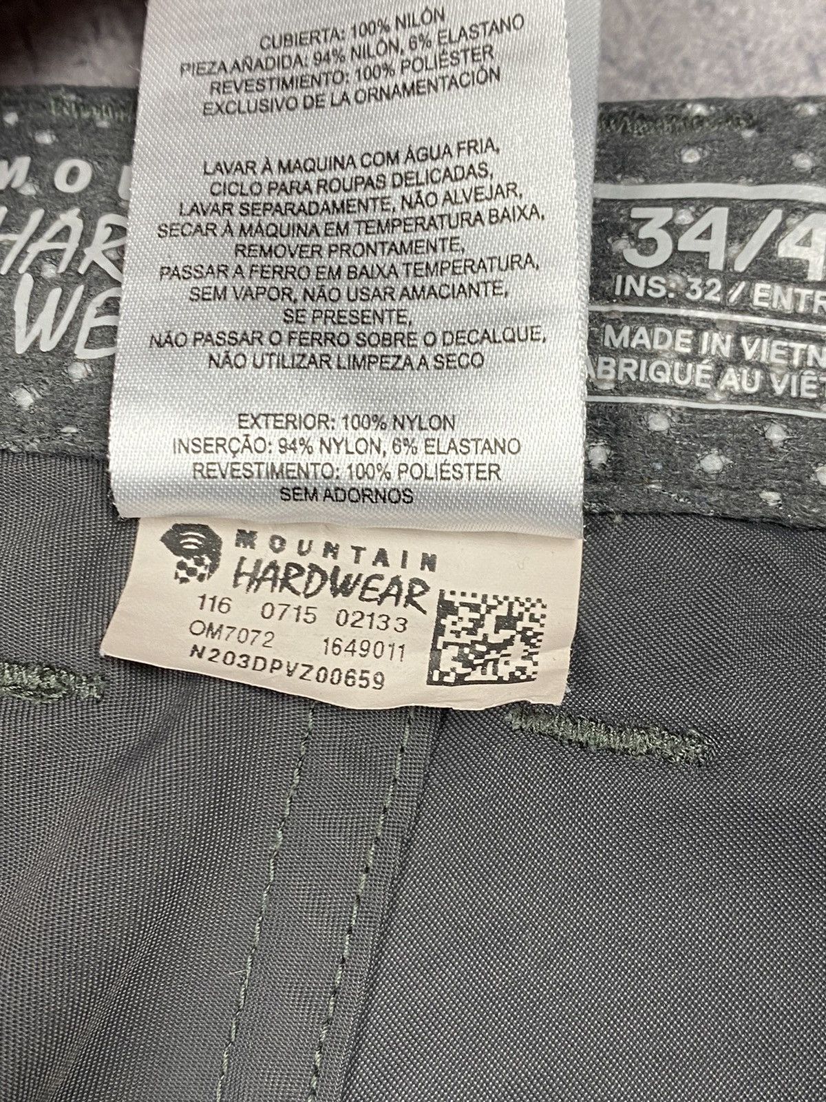 The Mountain The Mountain Hardwear Outdoor Life Tracking Pants Size US 34 / EU 50 - 10 Thumbnail