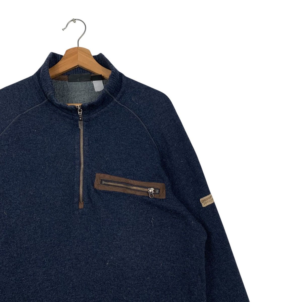 Patagonia PATAGONIA Usa Half Zip Turtleneck Pullover Sweater #1759-C78 Size US L / EU 52-54 / 3 - 5 Thumbnail