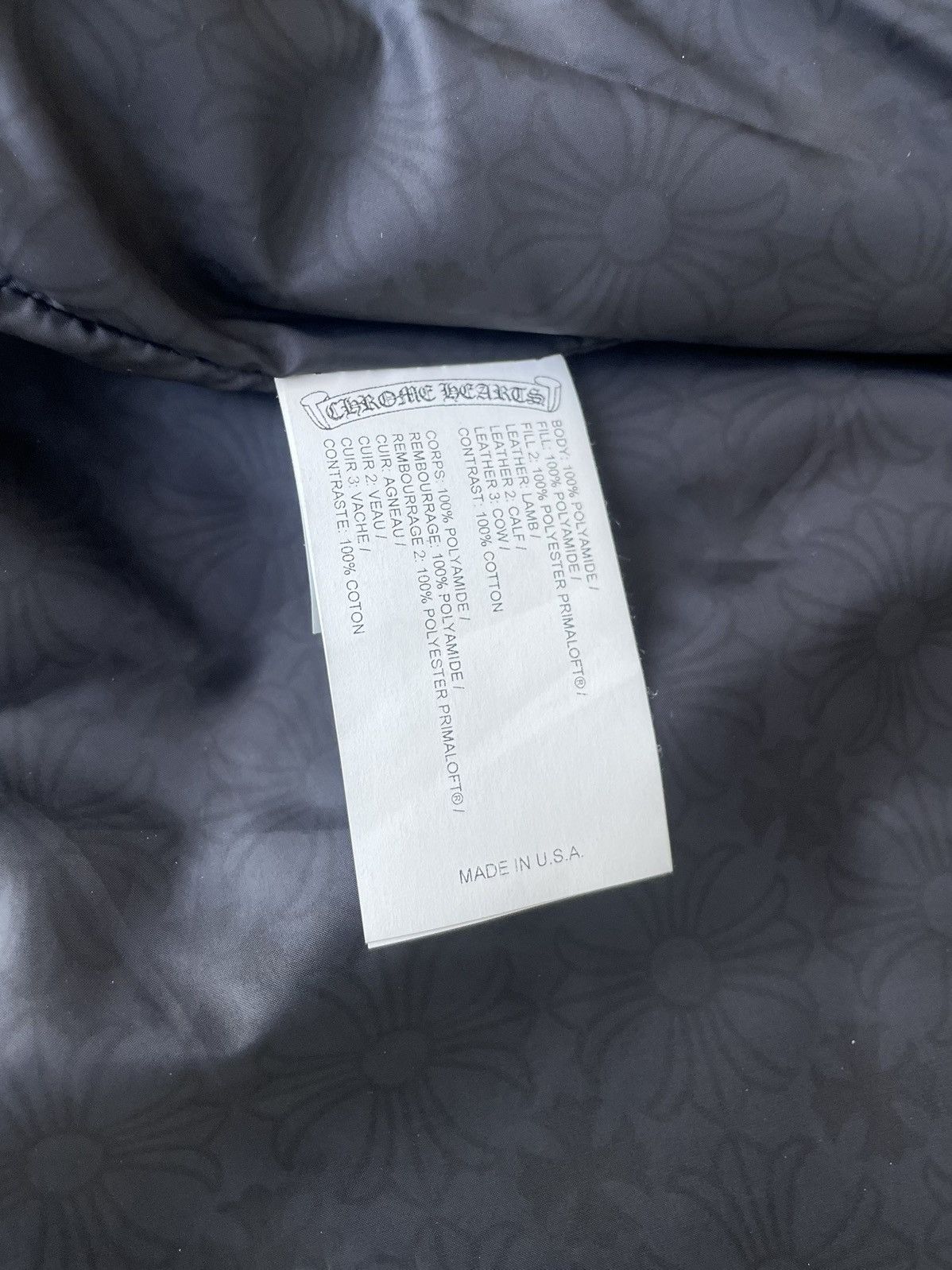 Chrome Hearts Chrome Hearts MattyBoy Quilted Nylon Jacket Size US M / EU 48-50 / 2 - 13 Thumbnail