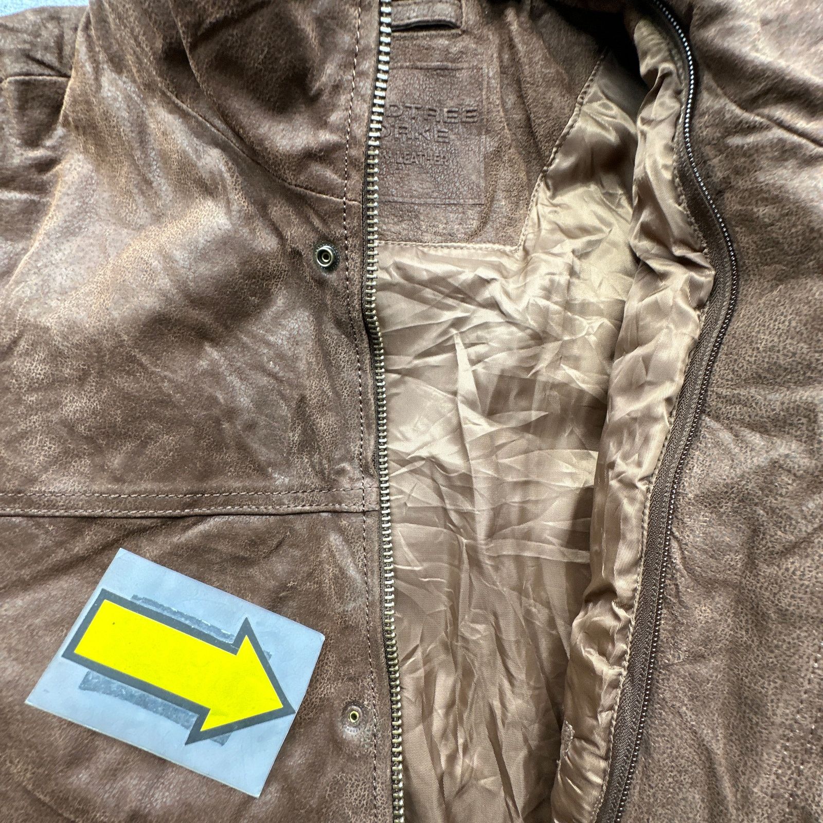 Roundtree & Yorke Roundtree & Yorke Suede Leather Jacket Mens Medium Size US M / EU 48-50 / 2 - 8 Thumbnail