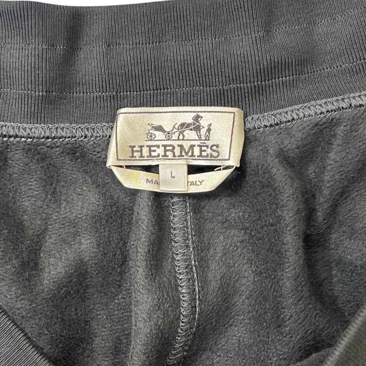Hermes HERMES Cotton Stripe Sweat Jogger Pants Size US 42 / EU 58 - 2 Thumbnail