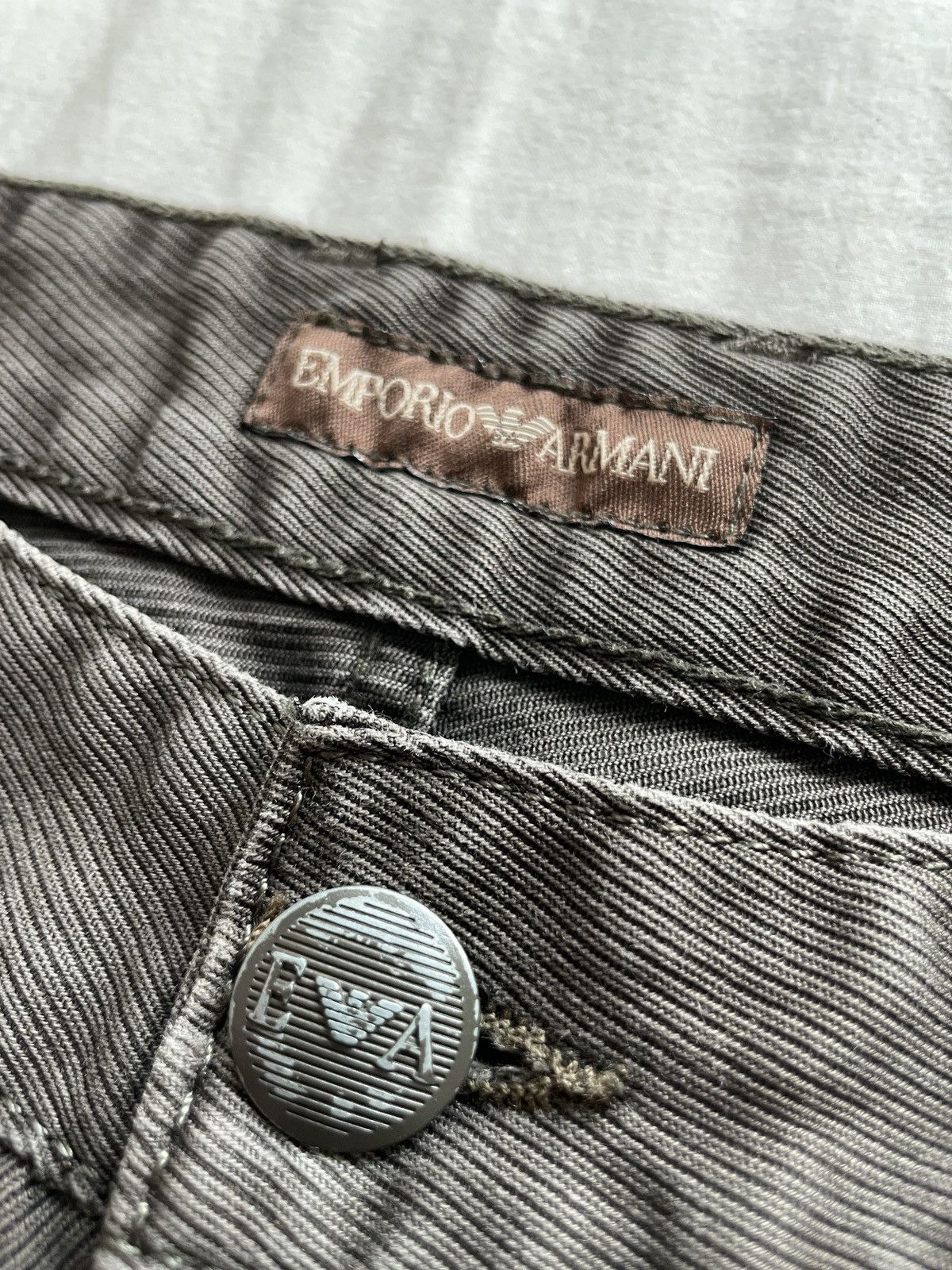 Emporio Armani Emporio Armani Brown Jeans – City Medley – Made in Italy Size US 34 / EU 50 - 5 Thumbnail