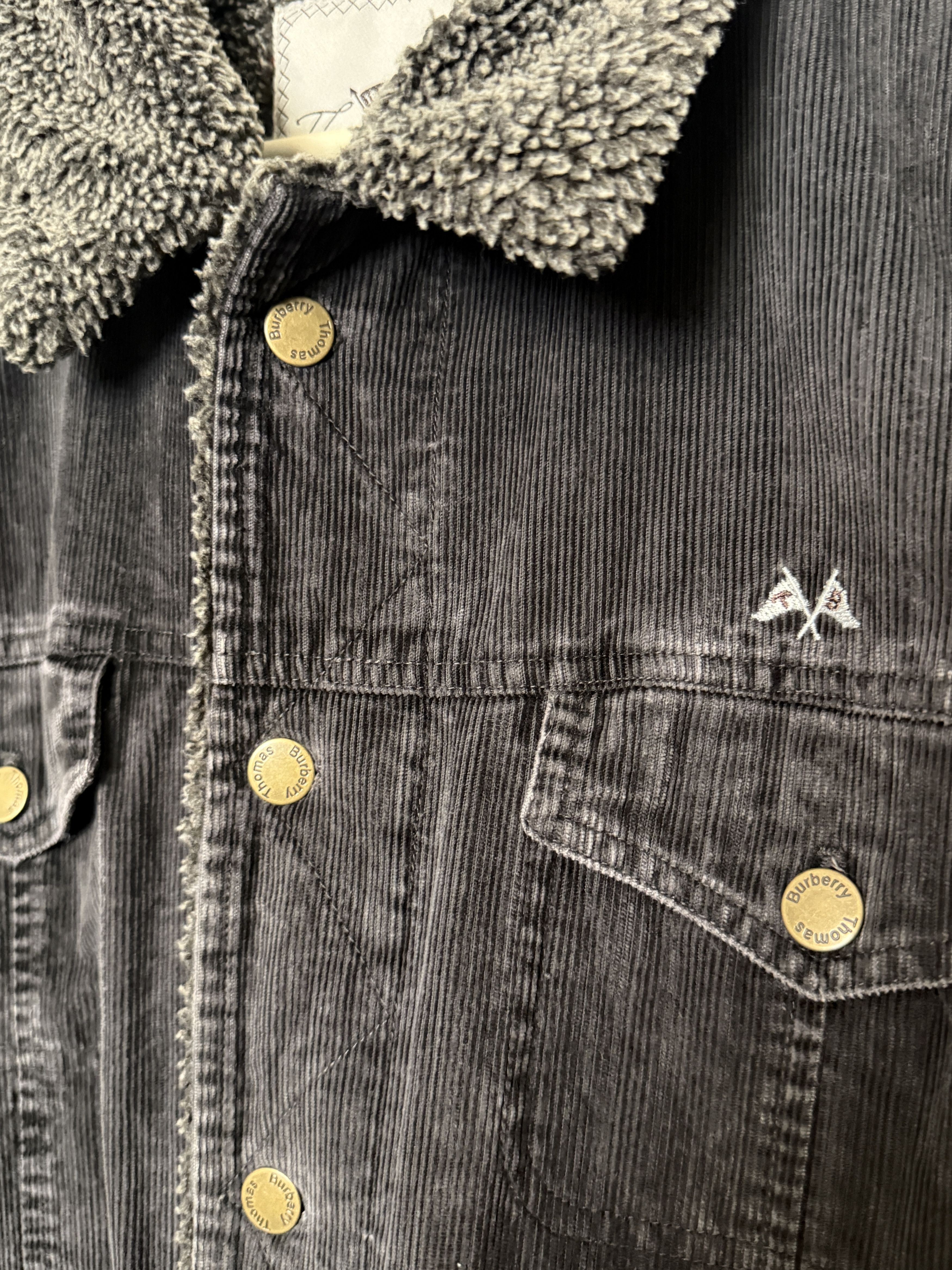 Burberry Thomas Burberry denim and sherpa jacket size xl 54it 56it Size US XL / EU 56 / 4 - 5 Thumbnail