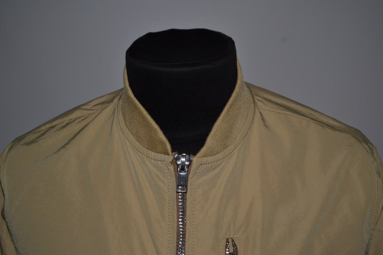 XO H&M The Weeknd XO Nylon Bomber Jacket Beige Size M Size US M / EU 48-50 / 2 - 6 Thumbnail