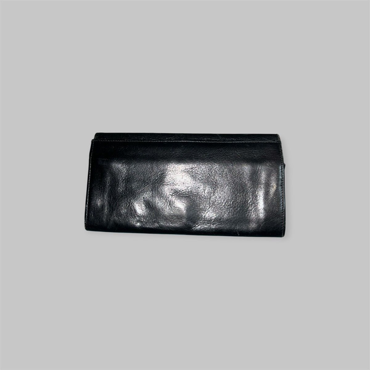 Celine Women Black Leather Long Wallet Size ONE SIZE - 3 Thumbnail
