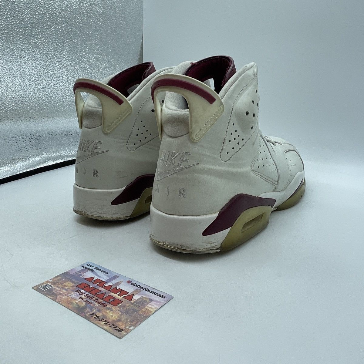 Jordan Brand Air Jordan 6 maroon Size US 11 / EU 44 - 5 Thumbnail