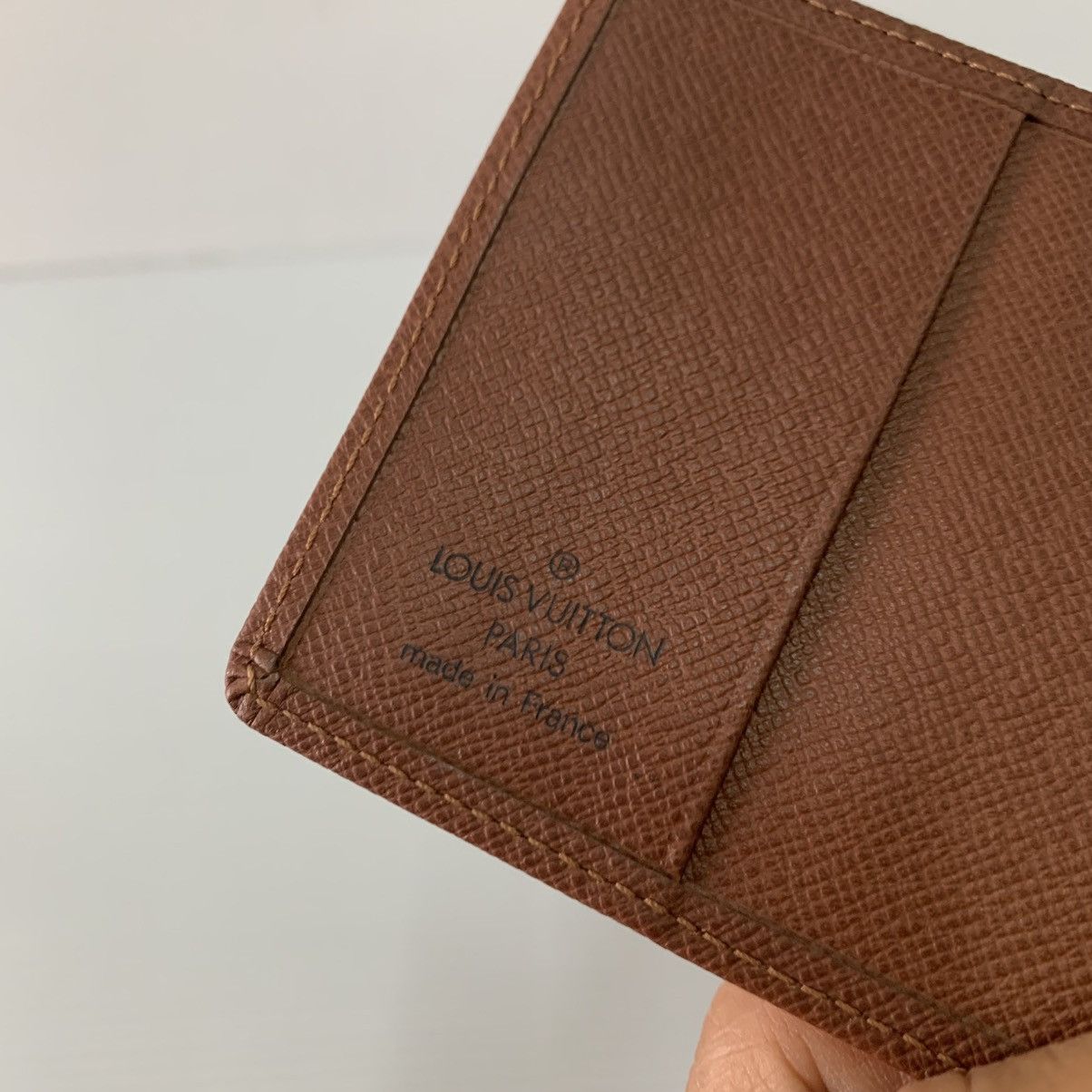 Louis Vuitton Louis Vuitton Leather Money clip Size ONE SIZE - 6 Thumbnail