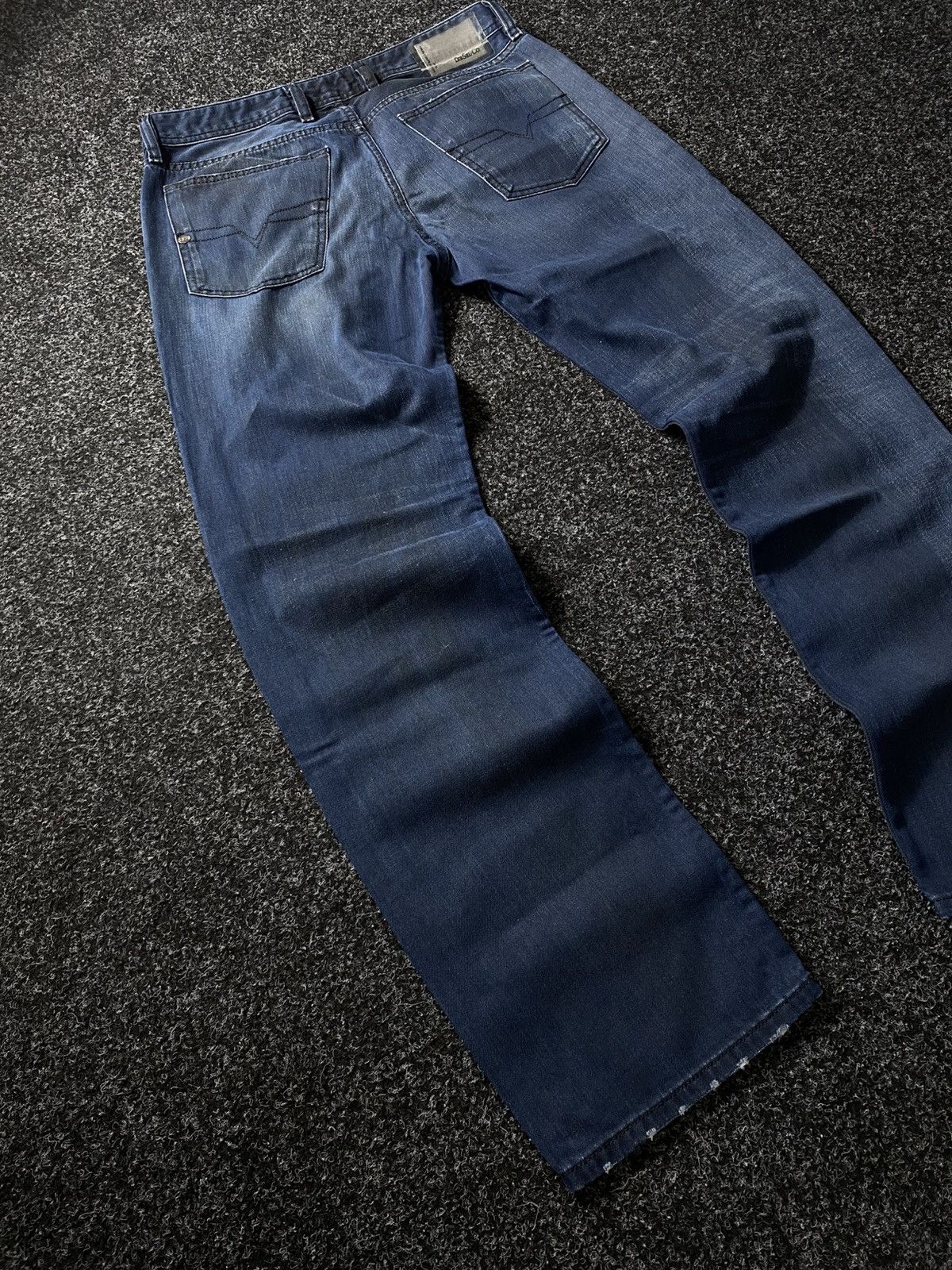 Diesel × If Six Was Nine × Vintage Vintage 90s Y2K Diesel Industry Jeans baggy pants Size US 32 / EU 48 - 9 Thumbnail