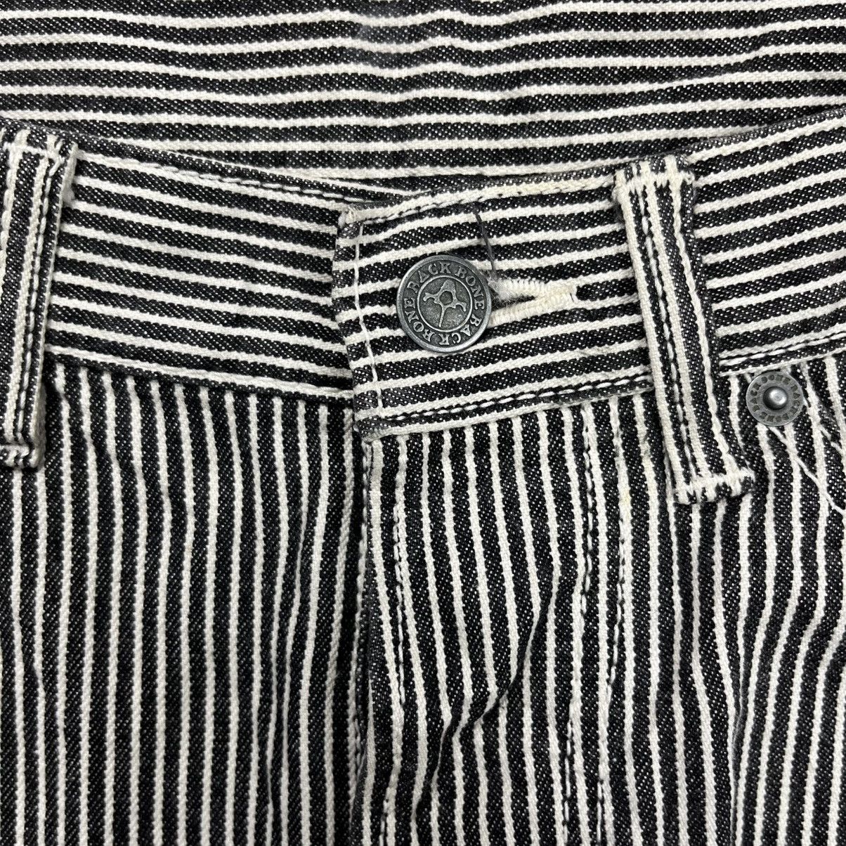 Backbone Back bone hickory flared denim pants Size US 32 / EU 48 - 9 Thumbnail