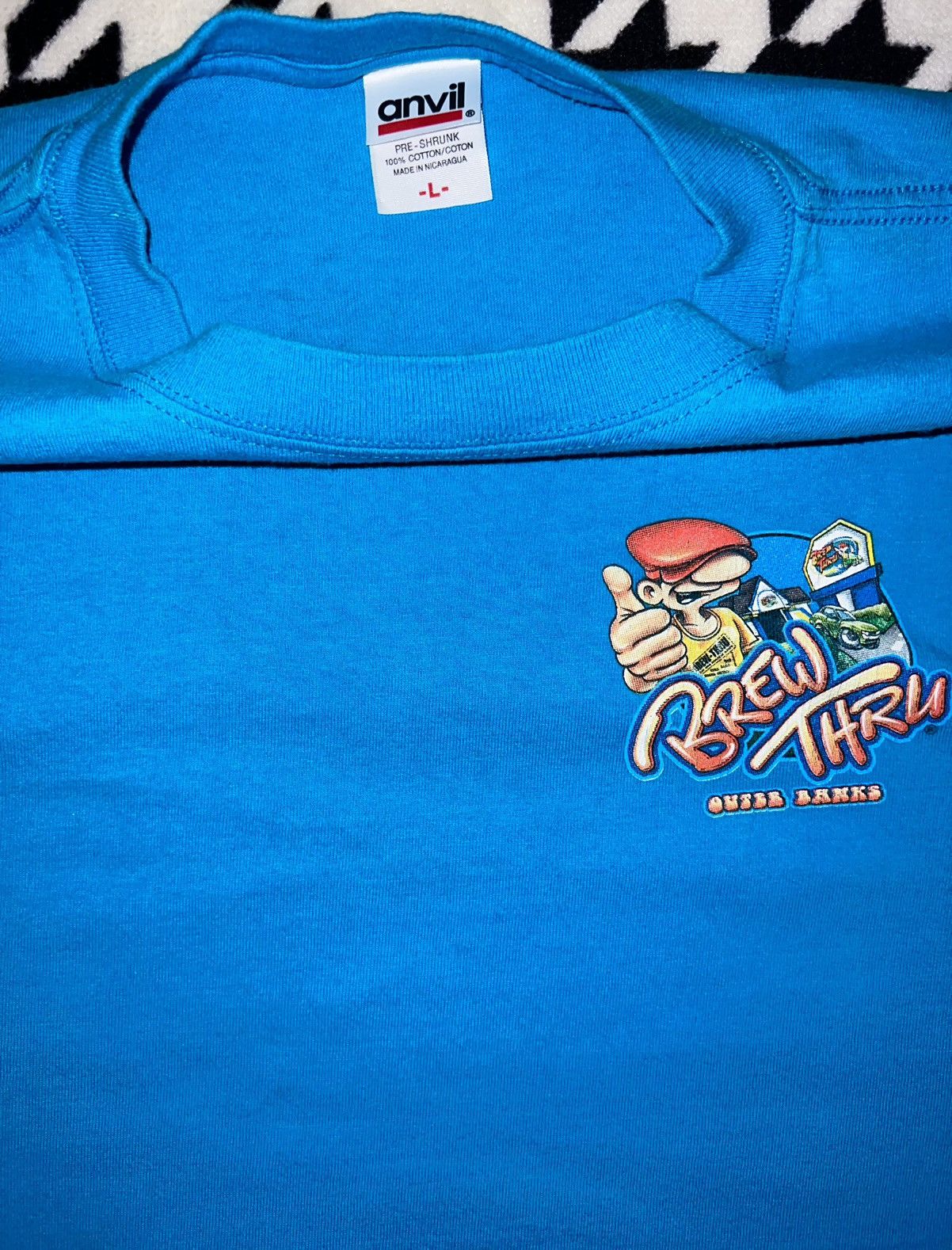 Anvil × Vintage VINTAGE 2010 BREW THRU OBX, NC Size US L / EU 52-54 / 3 - 7 Thumbnail