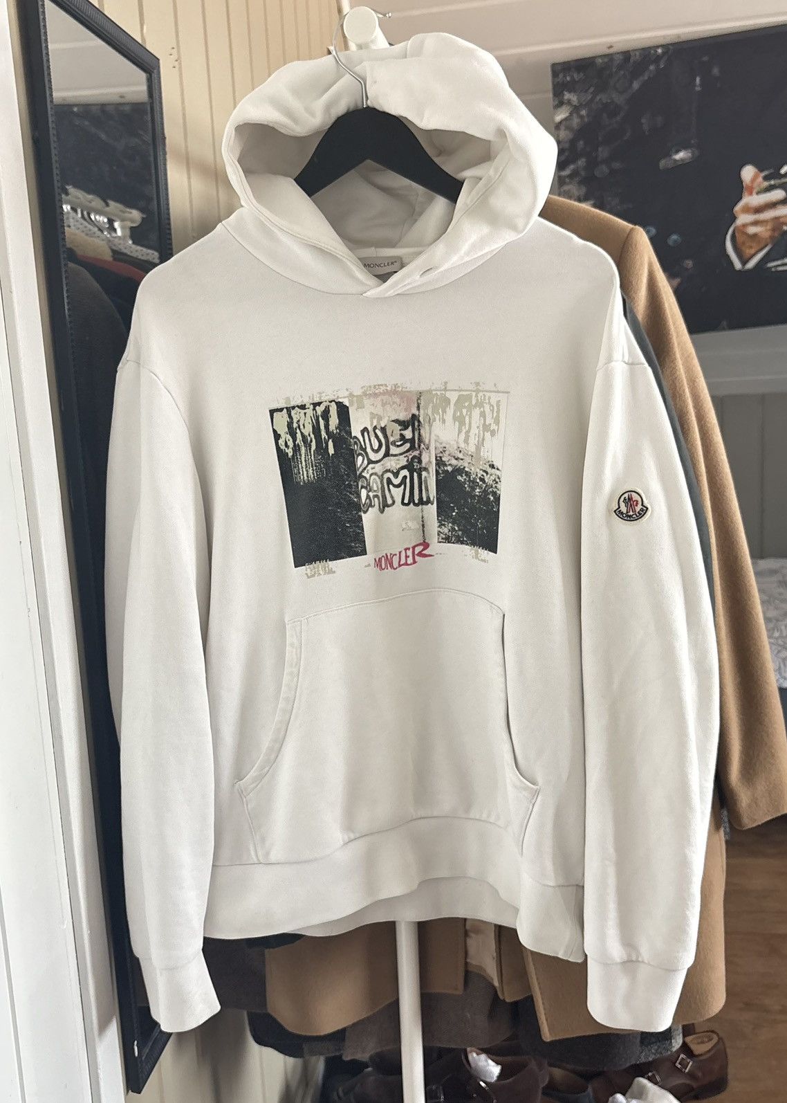 Moncler Moncler Maglia Girocollo Hoodie Size US L / EU 52-54 / 3 - 2 Thumbnail