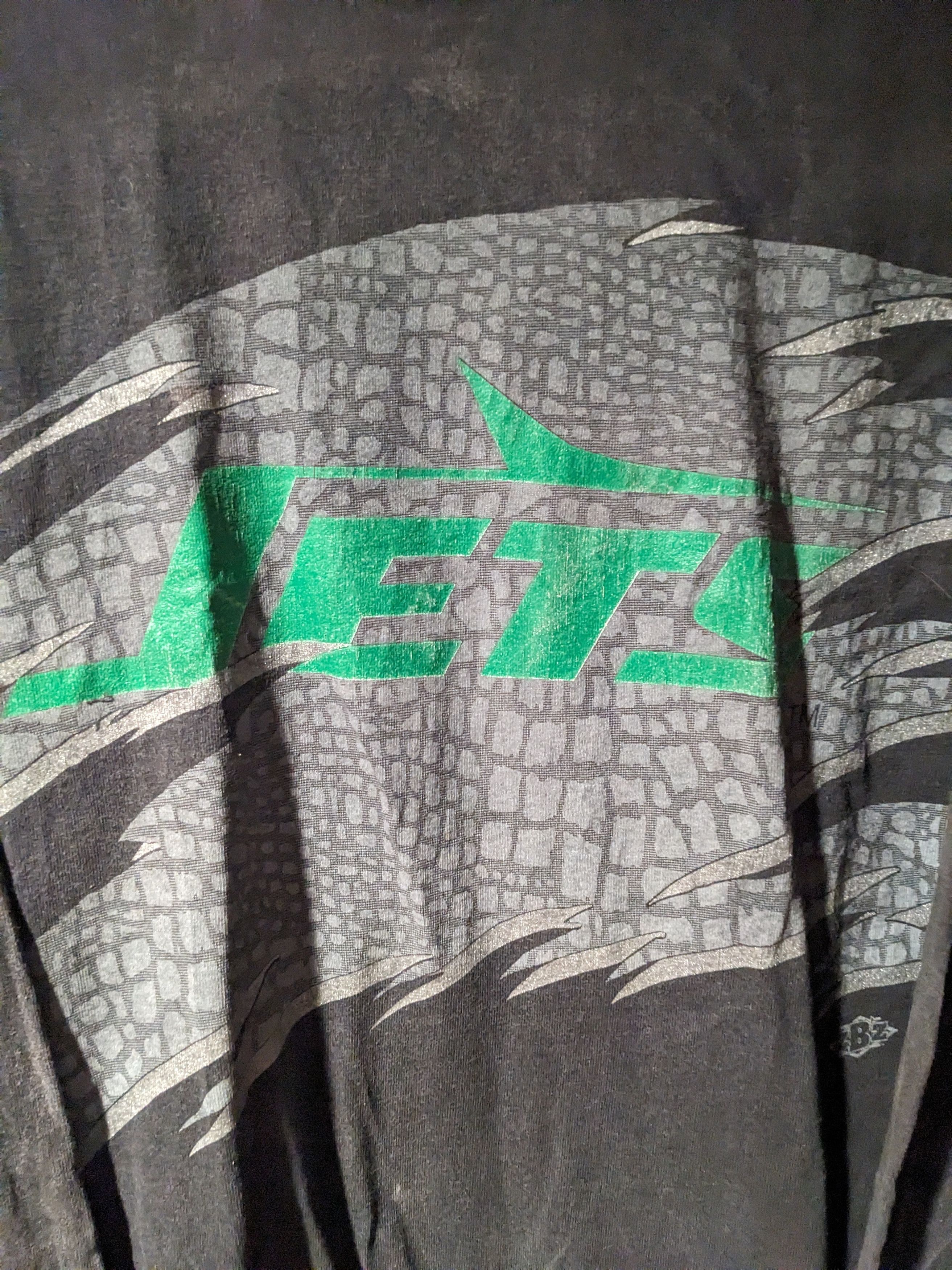 NFL Vintage 90s New York Jets NFL Heavyweighted Long-Sleeve Size US L / EU 52-54 / 3 - 2 Thumbnail